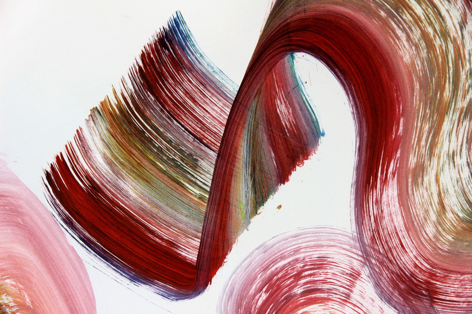 Acrylic painting Turbulent memories Anatoliy Menkiv - 8