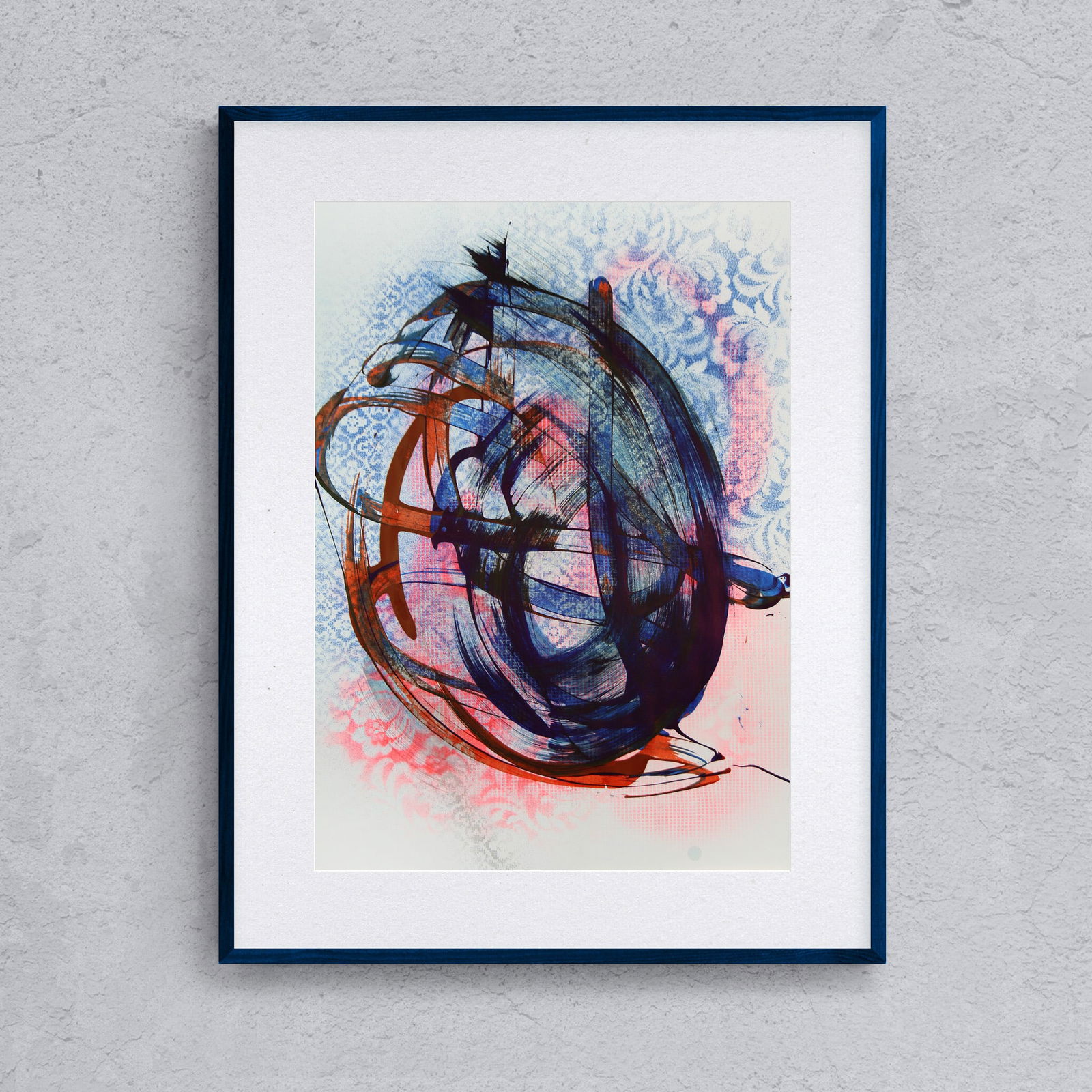 Acrylic painting Meridian of Silence Anatoliy Menkiv - 2