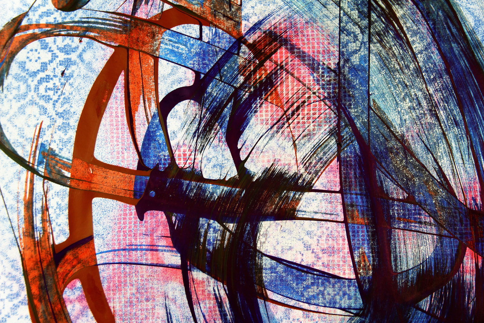 Acrylic painting Meridian of Silence Anatoliy Menkiv - 4