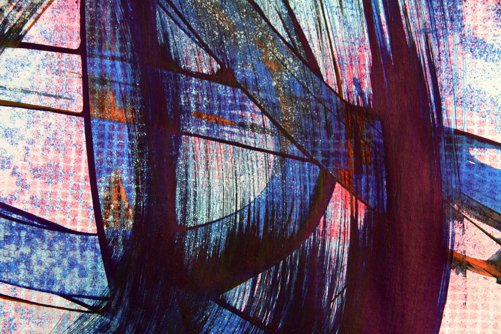 Acrylic painting Meridian of Silence Anatoliy Menkiv - 8