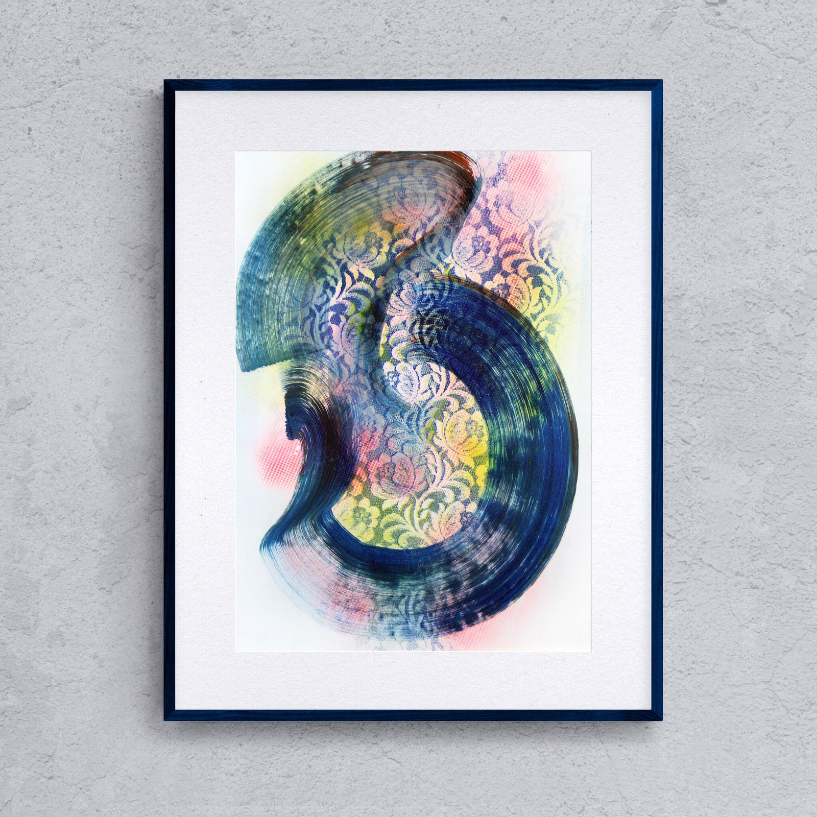 Acrylic painting Circulation of life Anatoliy Menkiv - 2