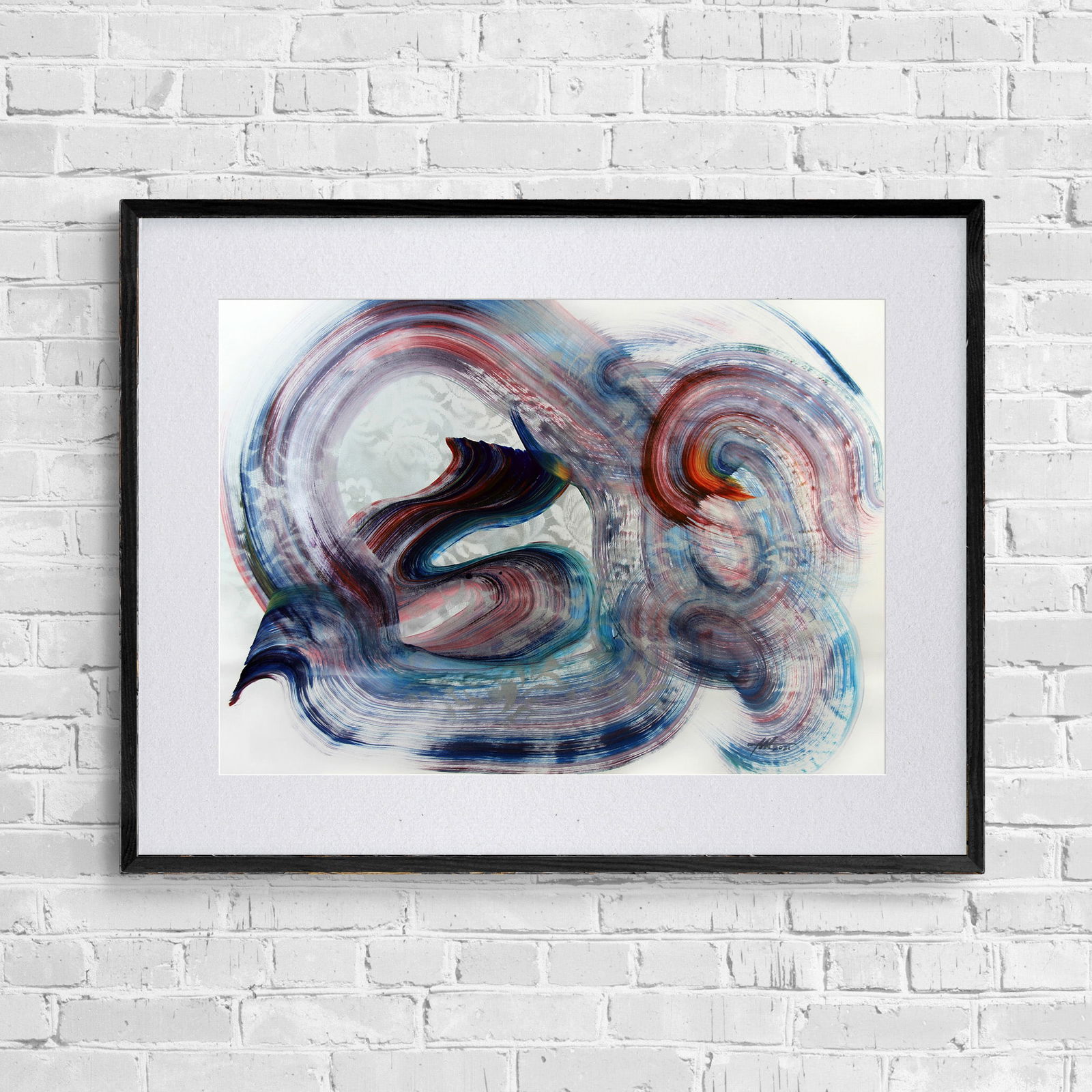 Acrylic painting Ripple Anatoliy Menkiv - 2