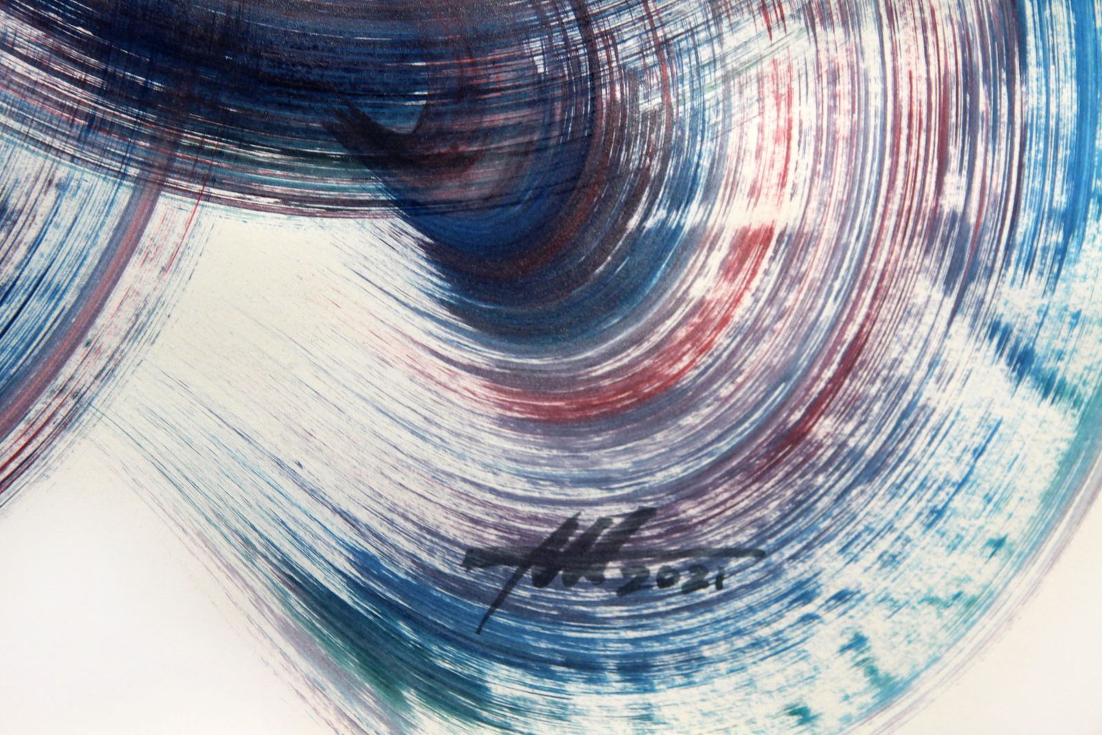 Acrylic painting Ripple Anatoliy Menkiv - 3