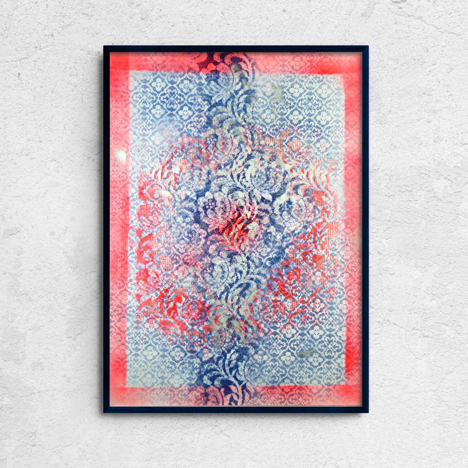 Acrylic painting Passion ornament Anatoliy Menkiv - 2