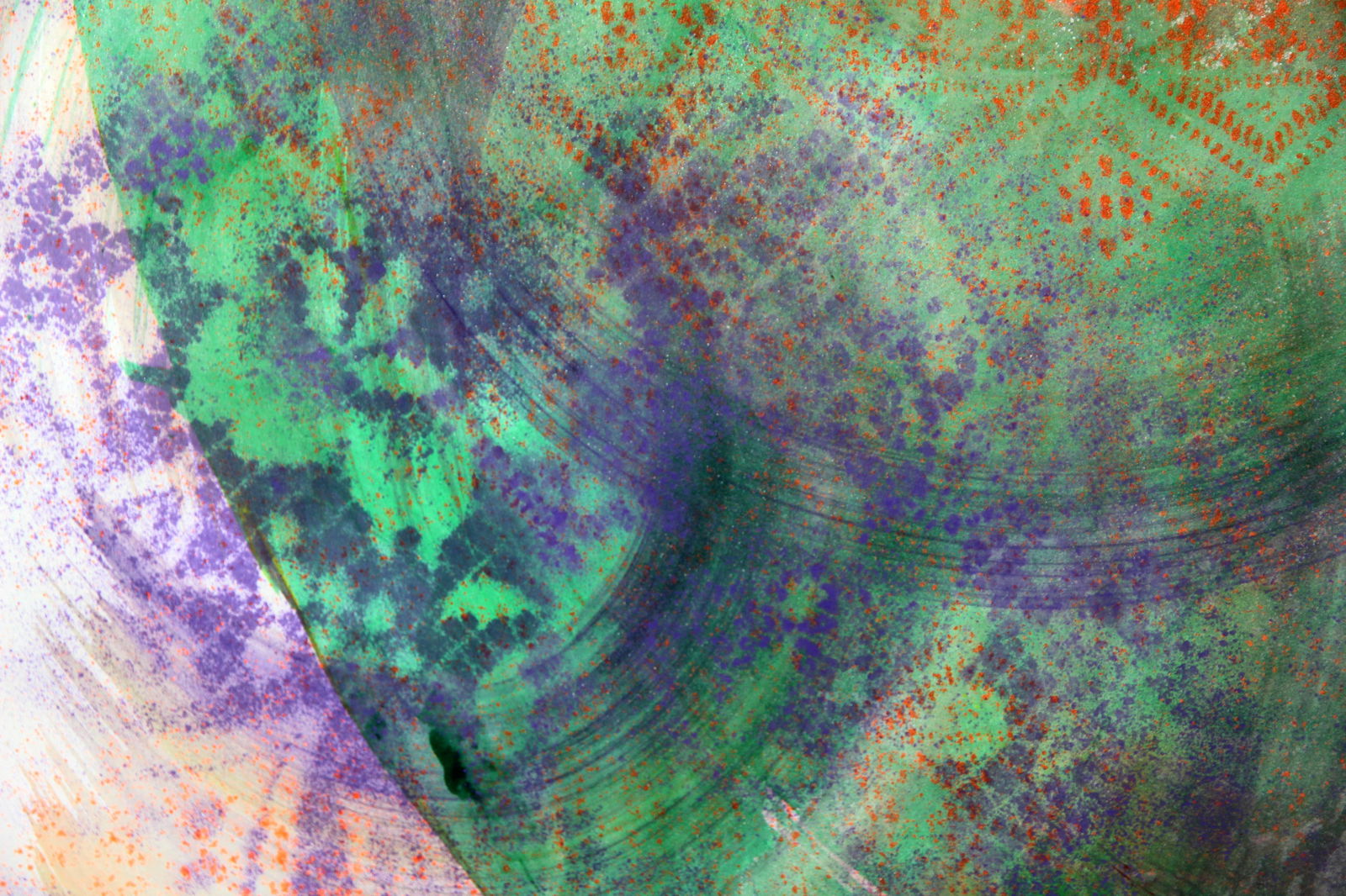 Acrylic painting Lightning Life Anatoliy Menkiv - 5