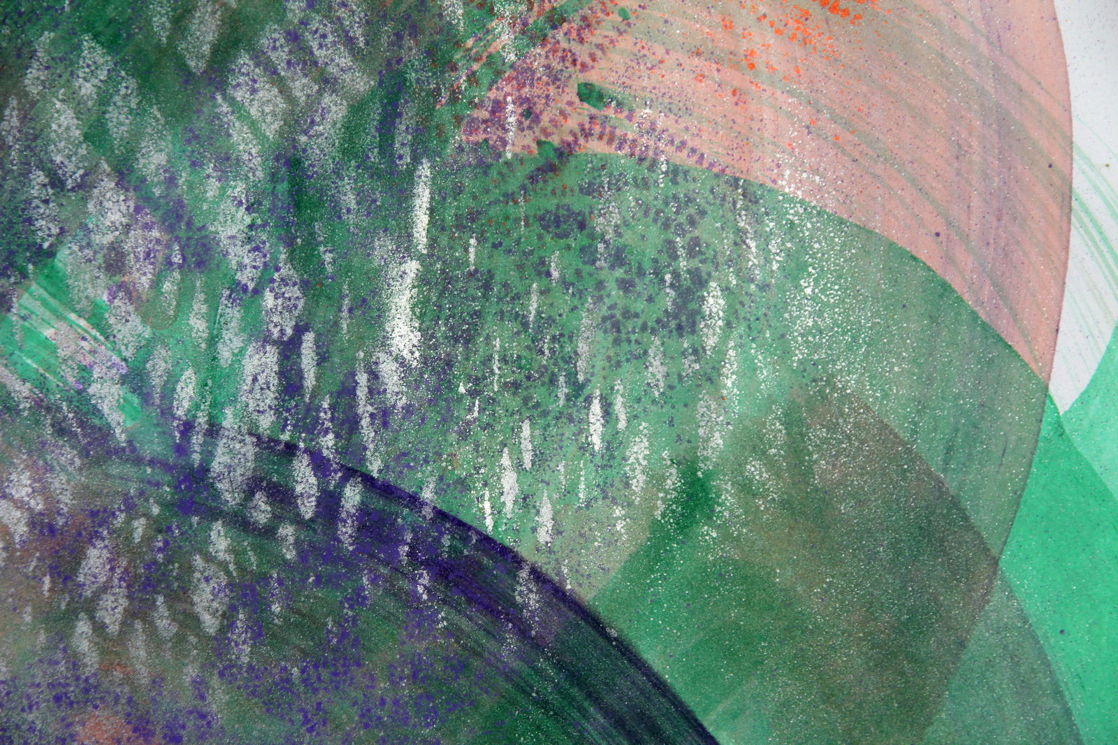 Acrylic painting Lightning Life Anatoliy Menkiv - 8