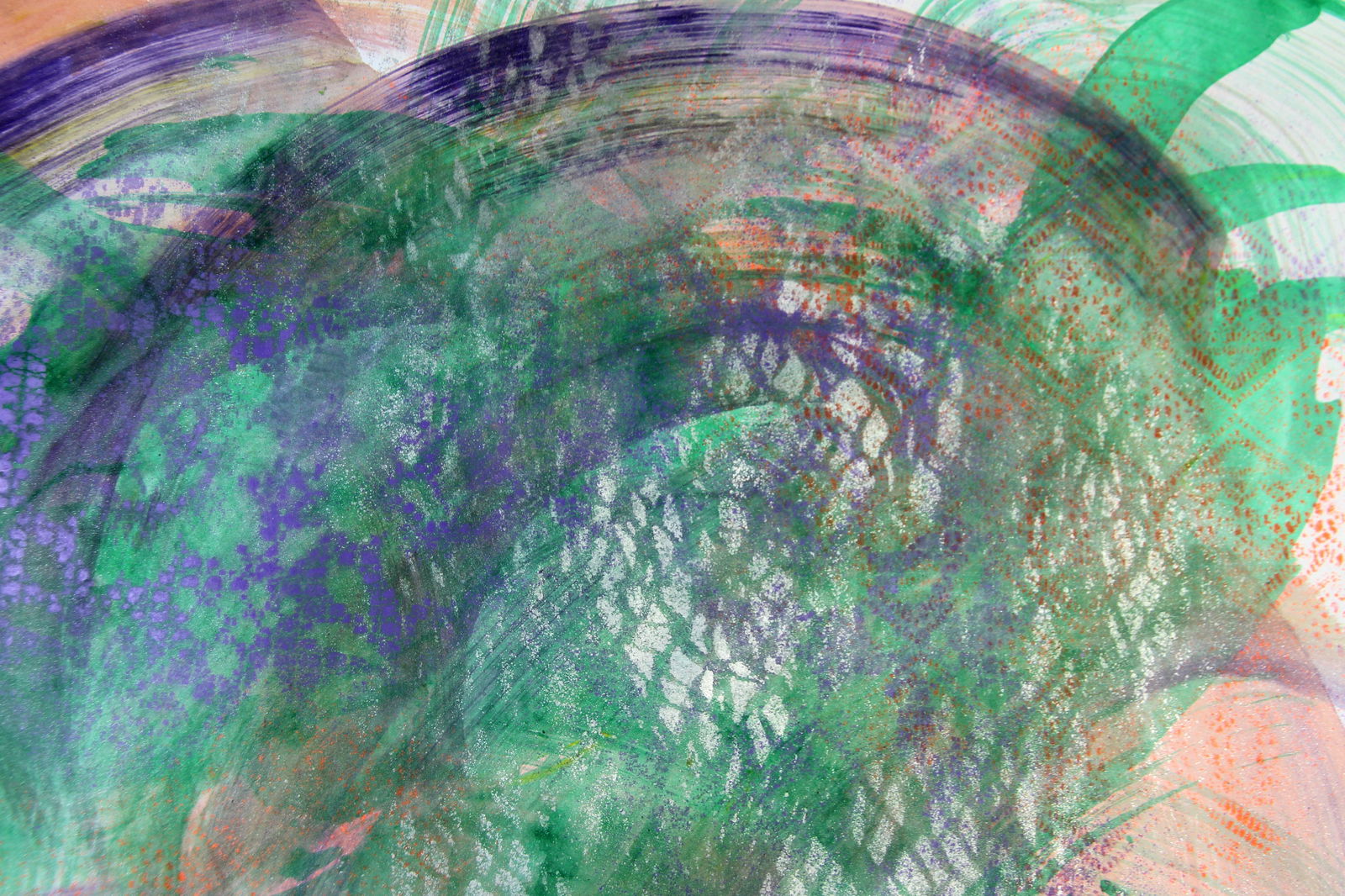 Acrylic painting Lightning Life Anatoliy Menkiv - 9