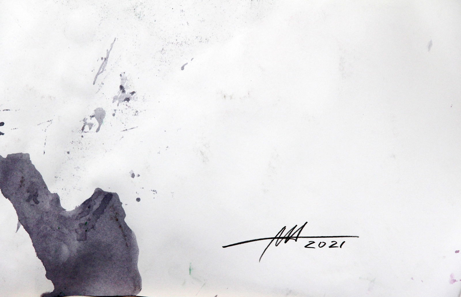 Acrylic painting Silence Anatoliy Menkiv - 10