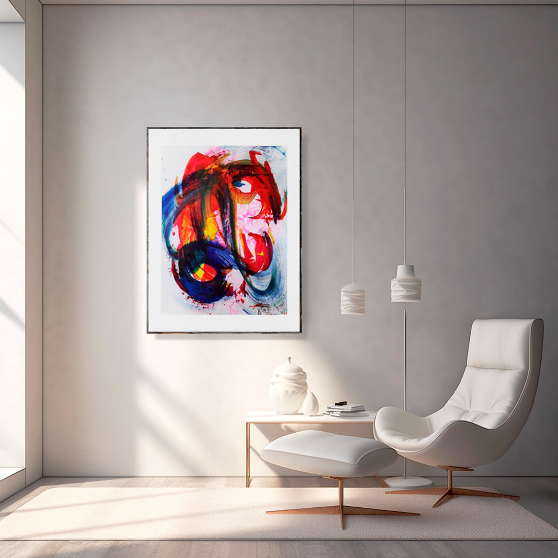 Acrylic painting Emotional flow Anatoliy Menkiv - 3