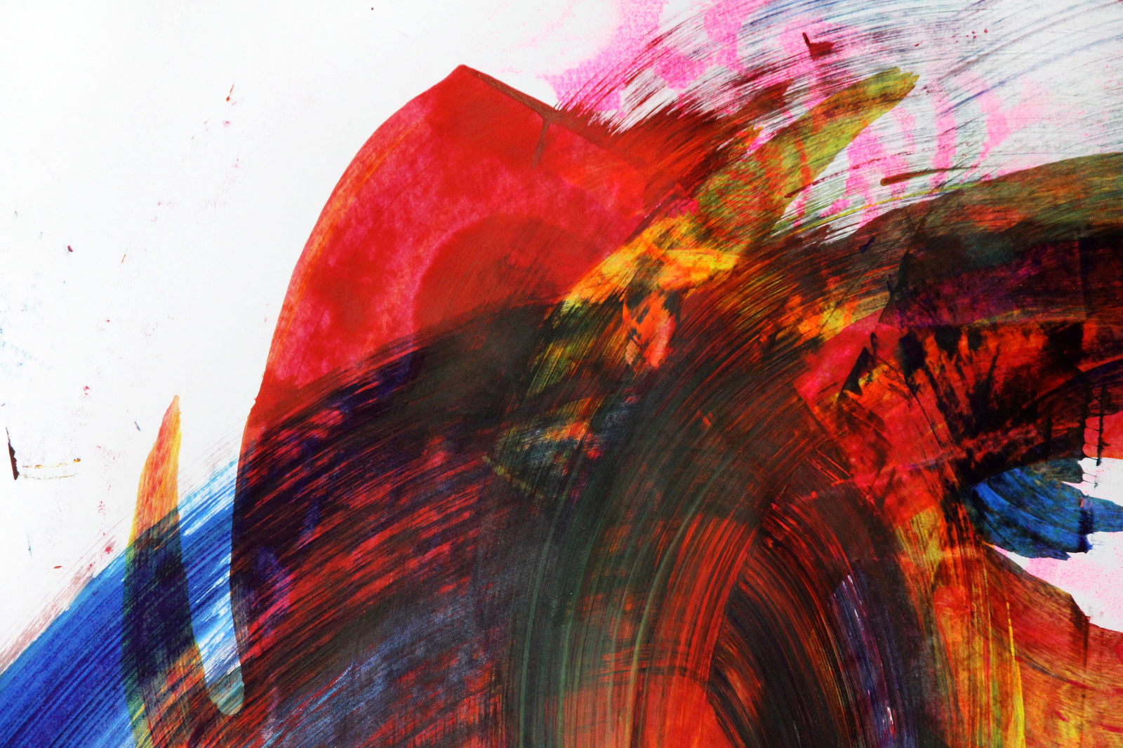 Acrylic painting Emotional flow Anatoliy Menkiv - 8