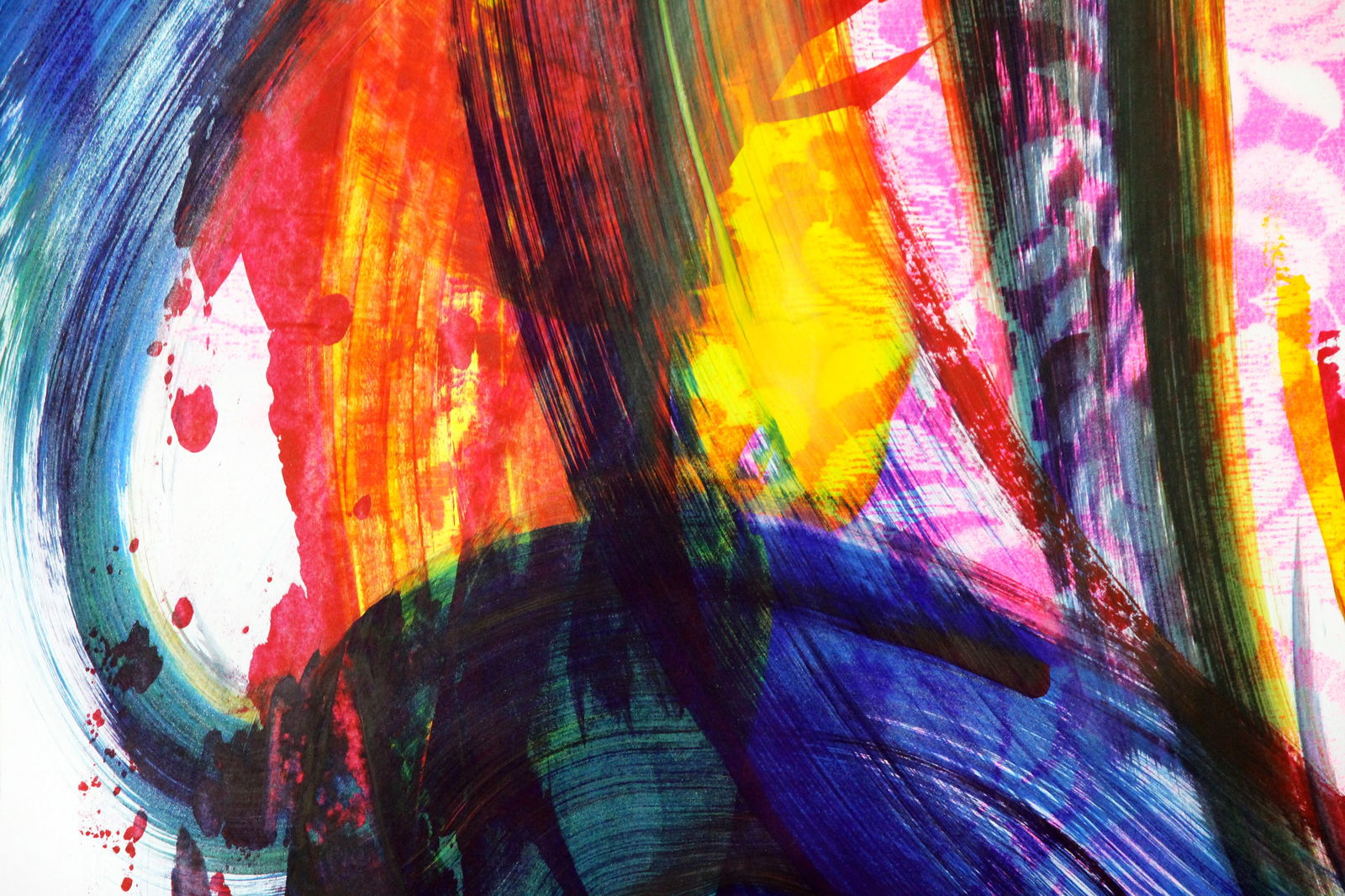 Acrylic painting Emotional flow Anatoliy Menkiv - 9