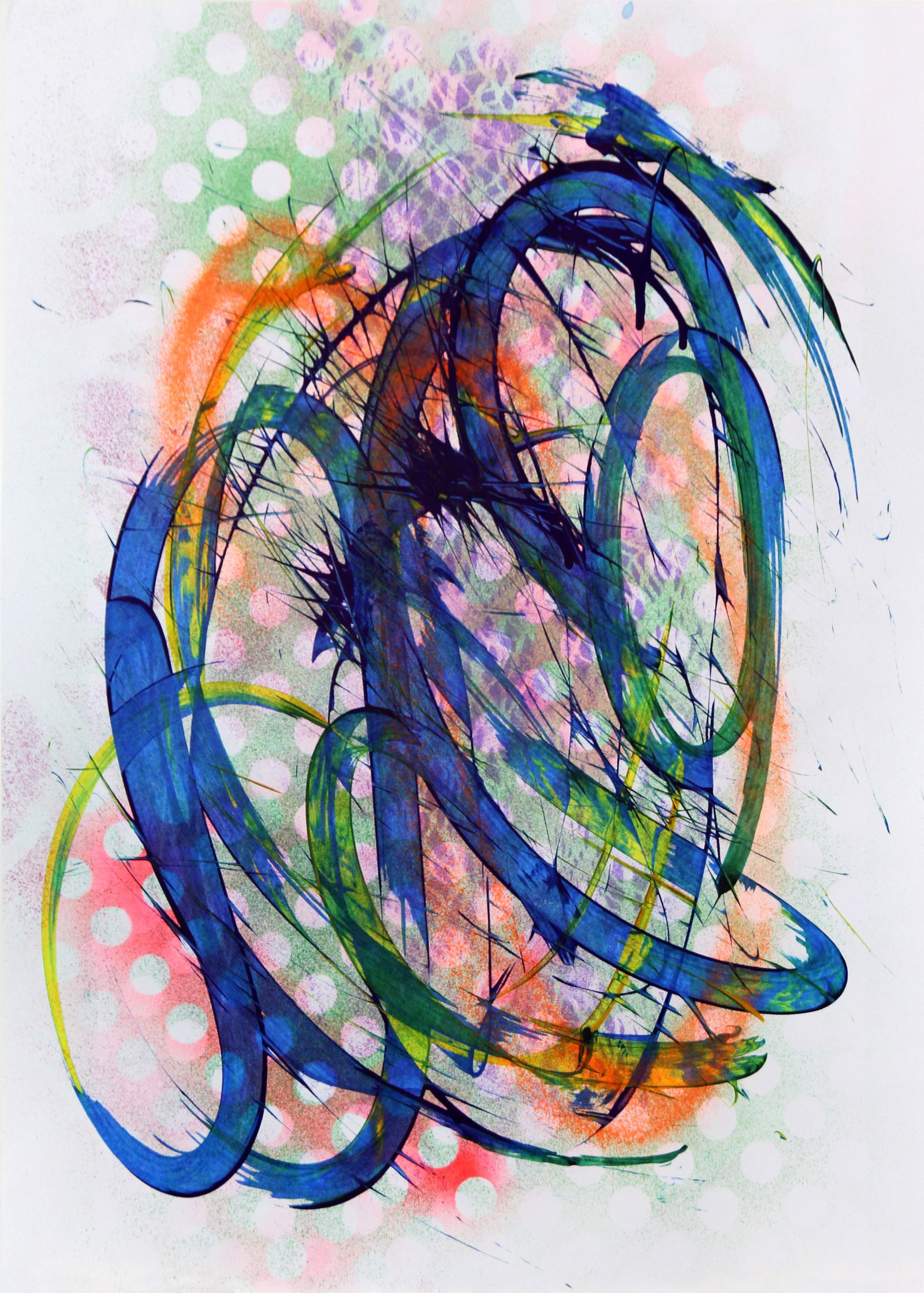 Acrylic painting With ease of movement Anatoliy Menkiv (1 of 10)