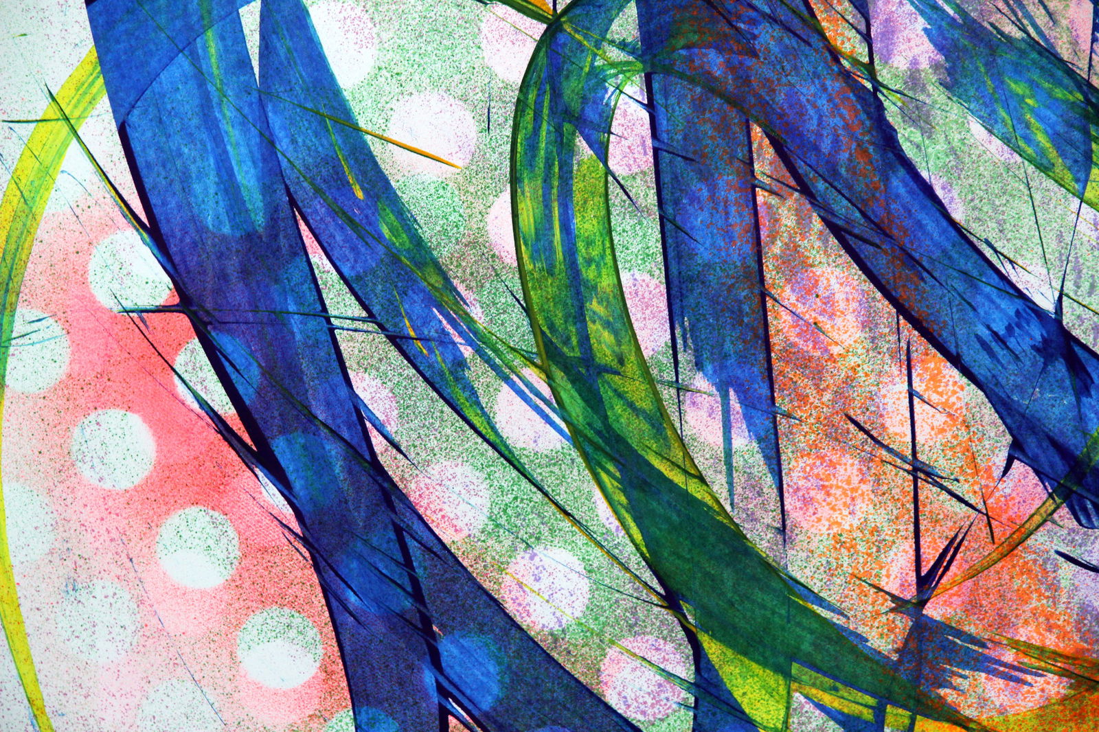 Acrylic painting With ease of movement Anatoliy Menkiv - 5