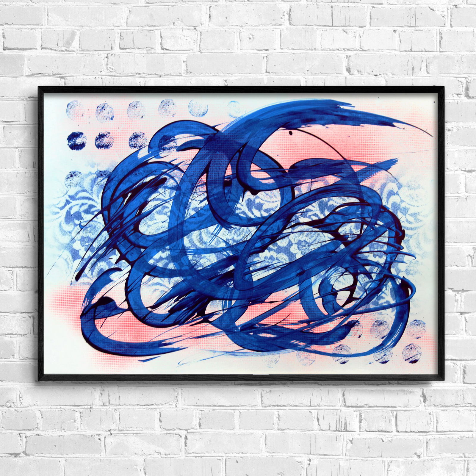 Acrylic painting Water element Anatoliy Menkiv - 2