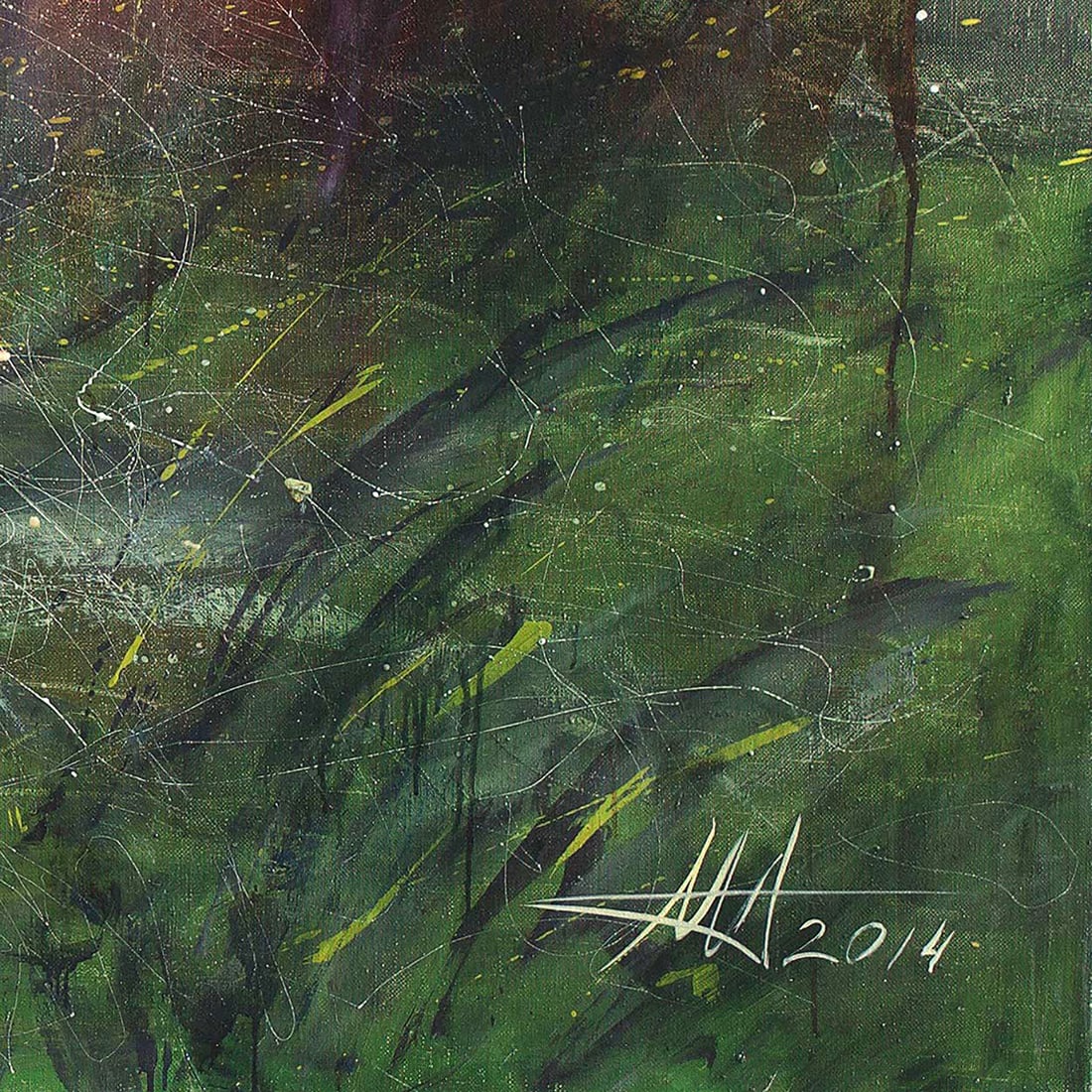 Oil painting Awakening Anatoliy Menkiv - 2