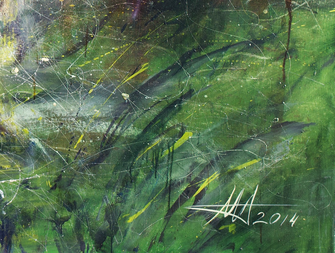 Oil painting Awakening Anatoliy Menkiv - 6