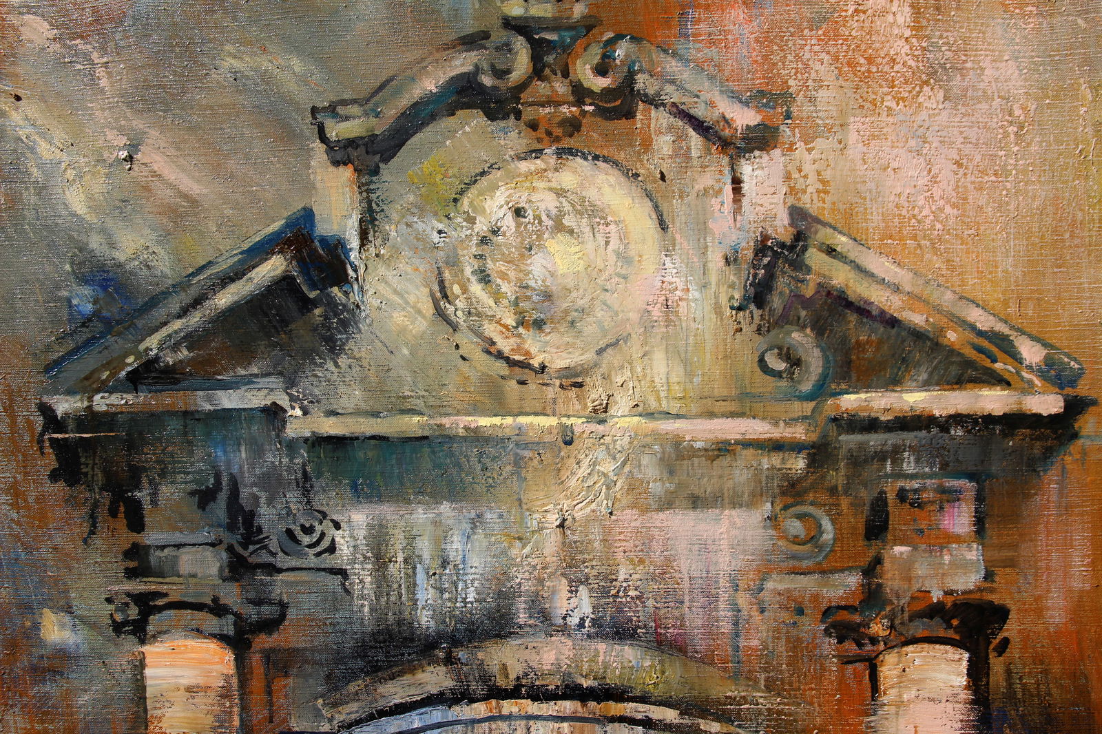 Oil painting Door fifteen Anatoliy Menkiv - 2