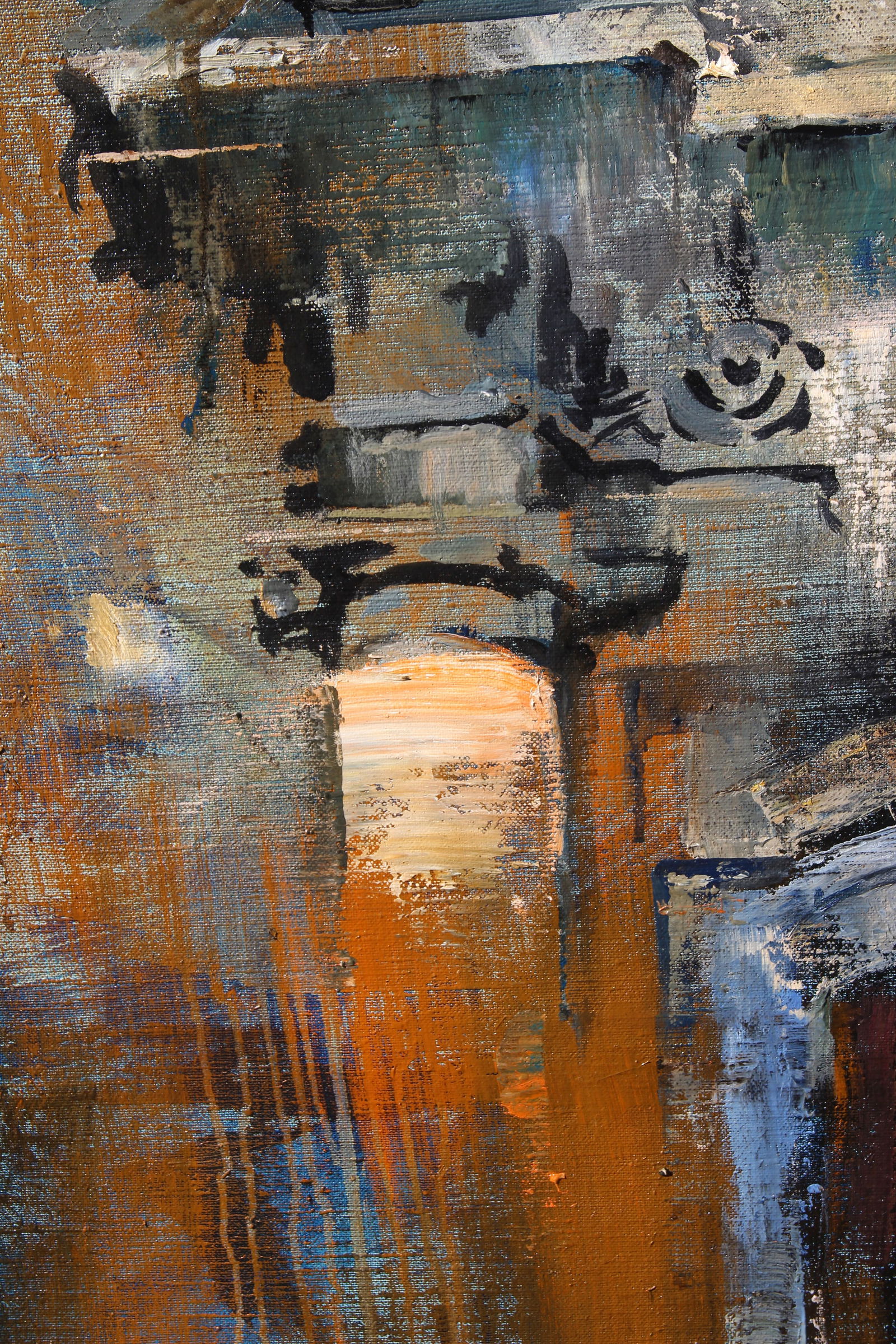 Oil painting Door fifteen Anatoliy Menkiv - 6