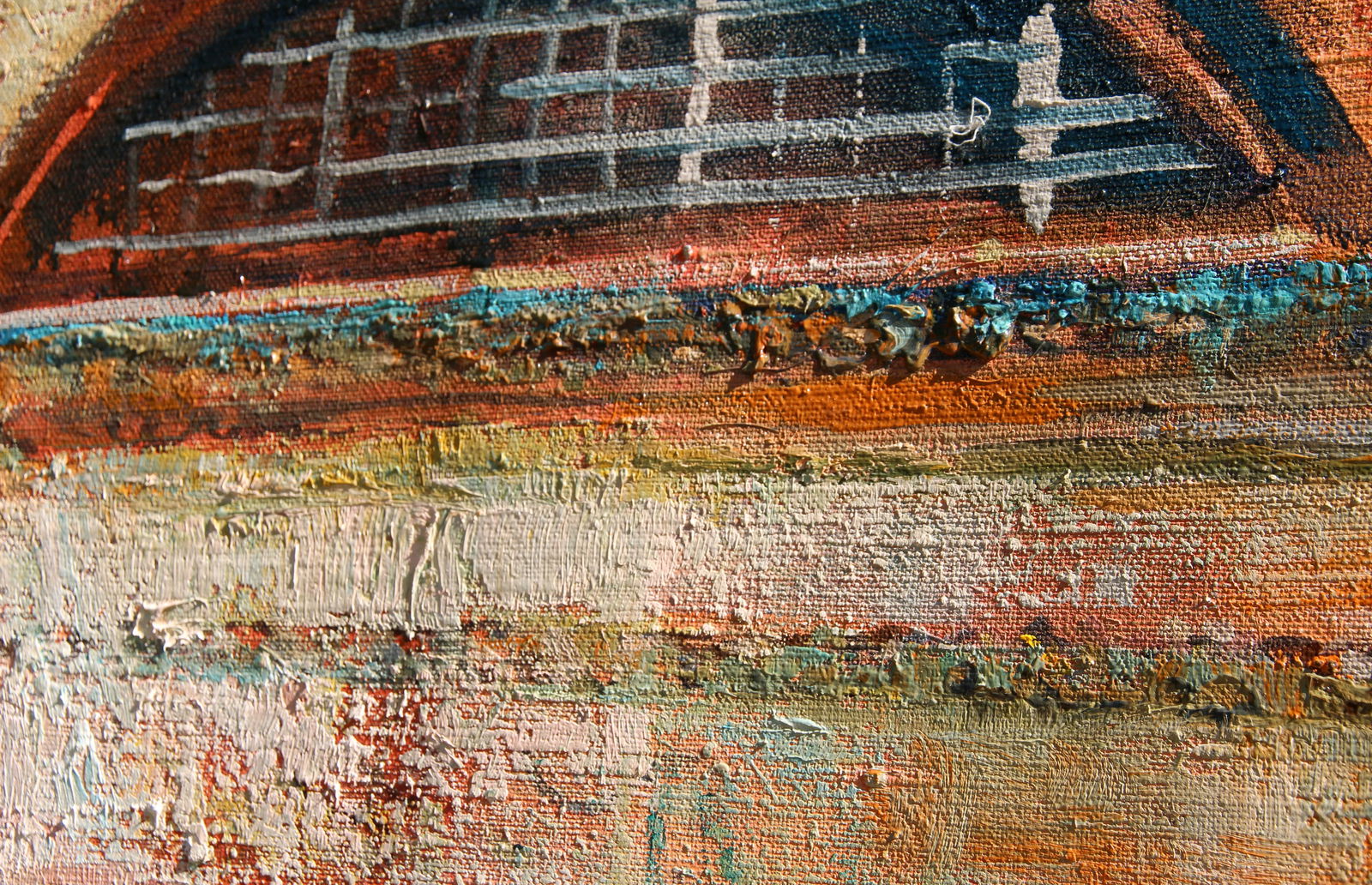 Oil painting Door number three Anatoliy Menkiv - 6