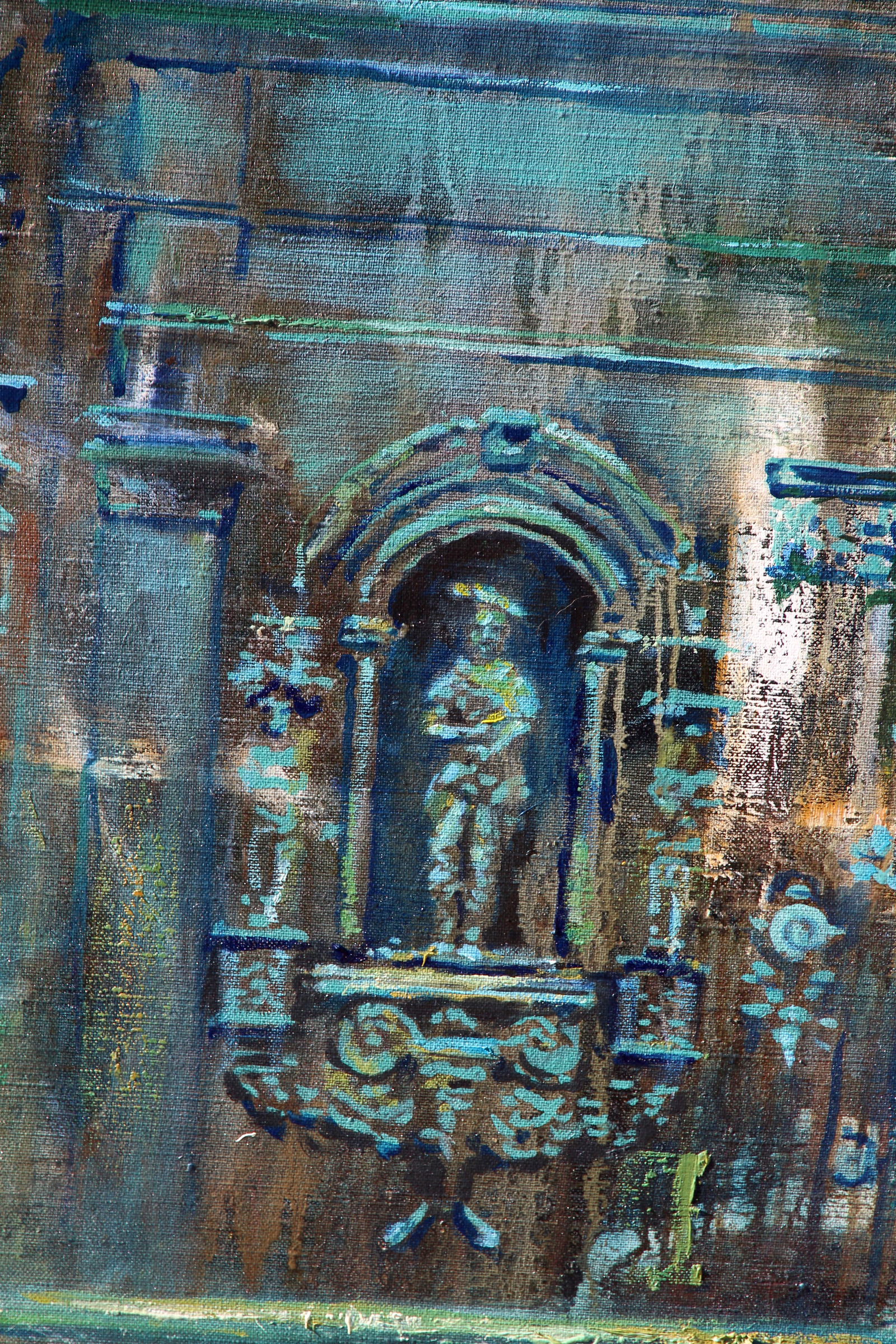 Oil painting Flicker of time Anatoliy Menkiv - 2