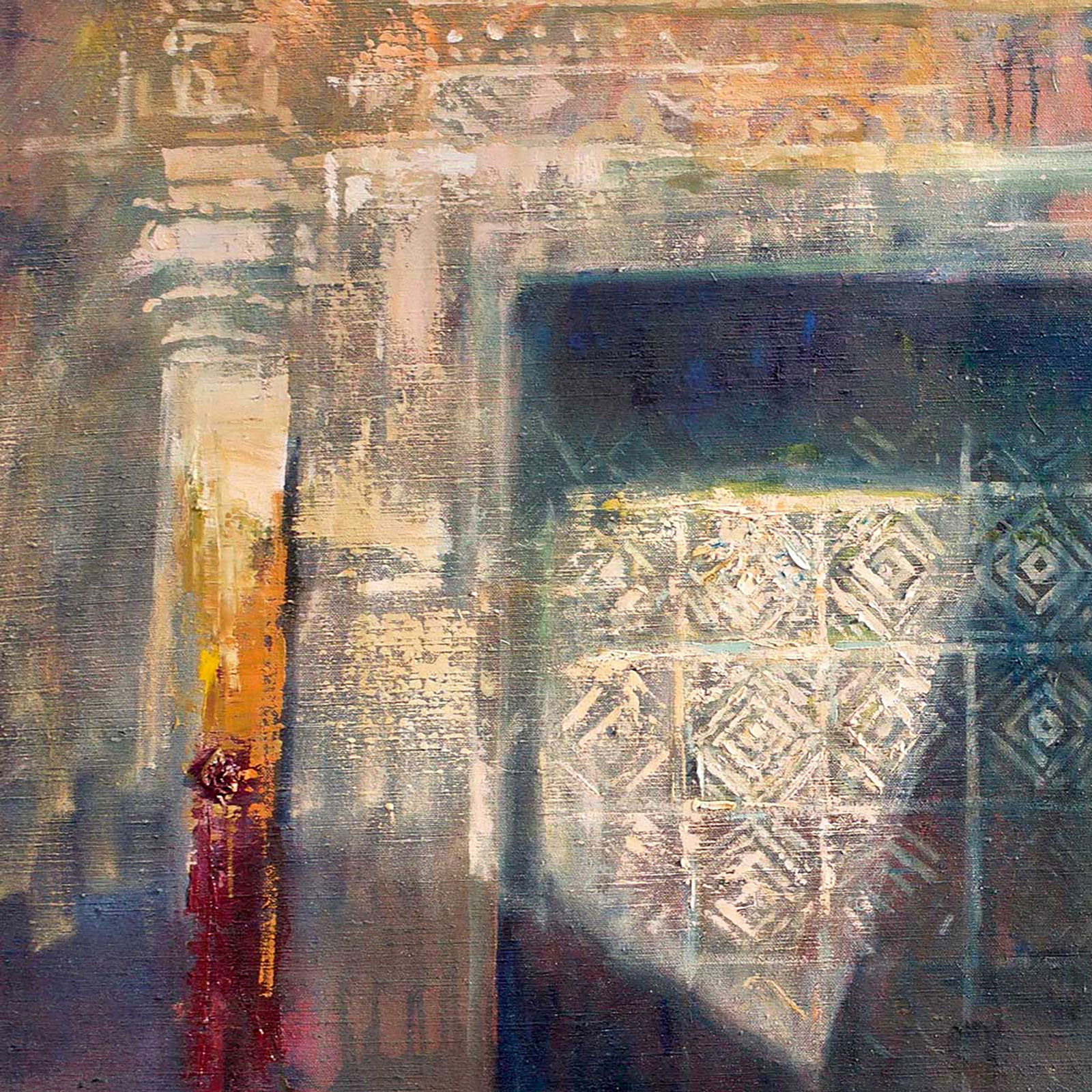 Oil painting Illuminated with Light Anatoliy Menkiv - 6