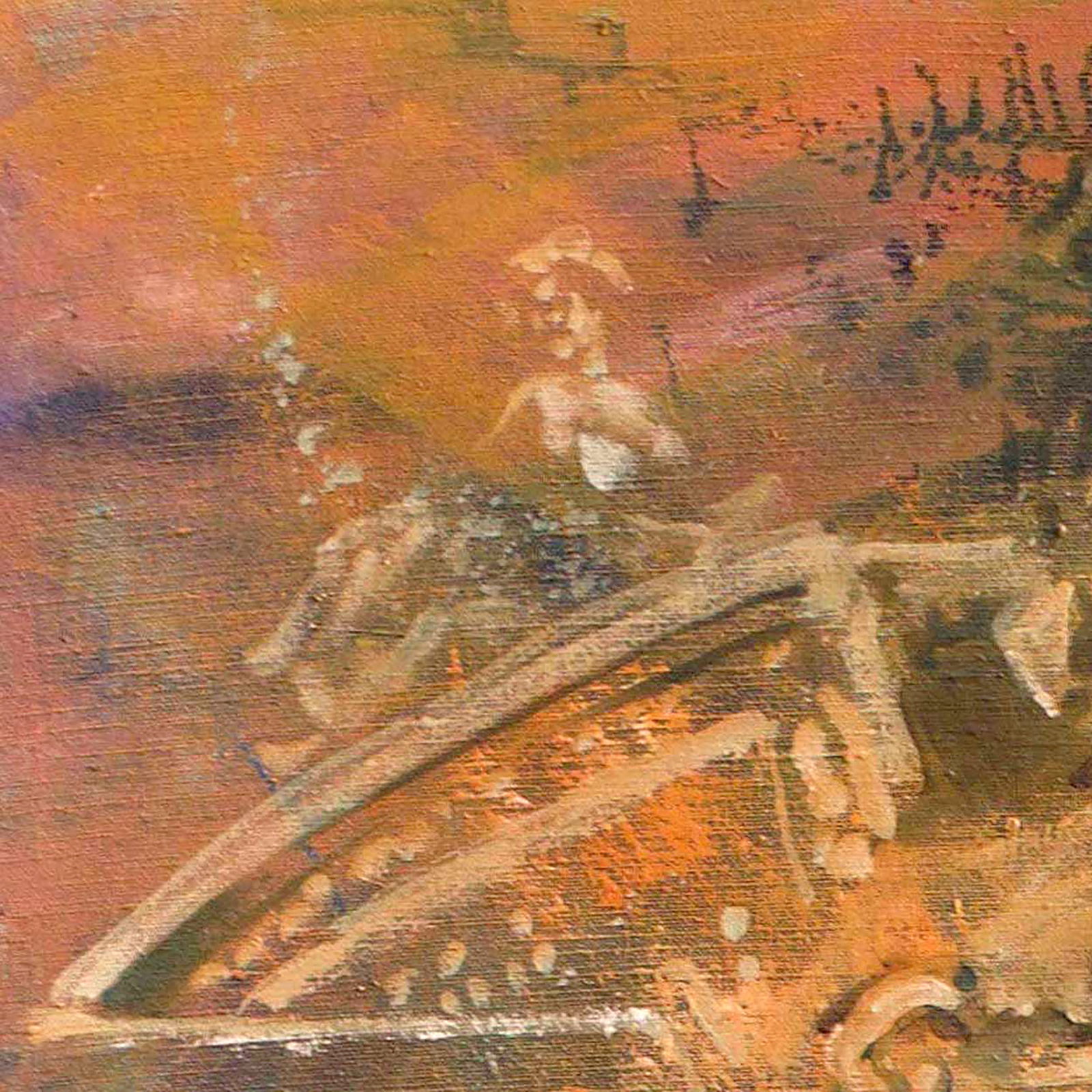 Oil painting Illuminated with Light Anatoliy Menkiv - 7