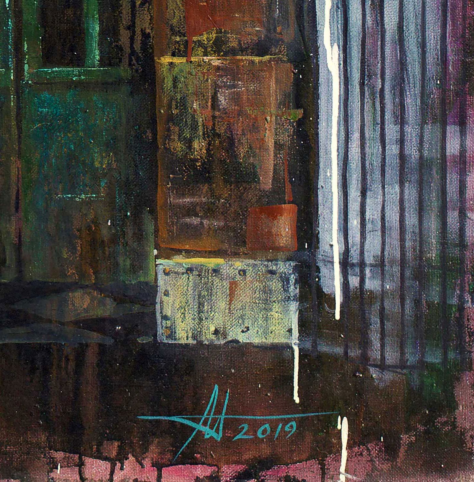 Oil painting Doors behind doors Anatoliy Menkiv - 6