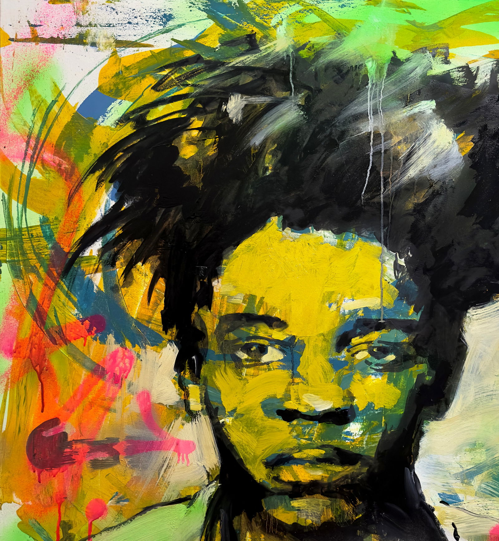 Acrylic painting Neon Pulsation Anatoliy Menkiv - 3