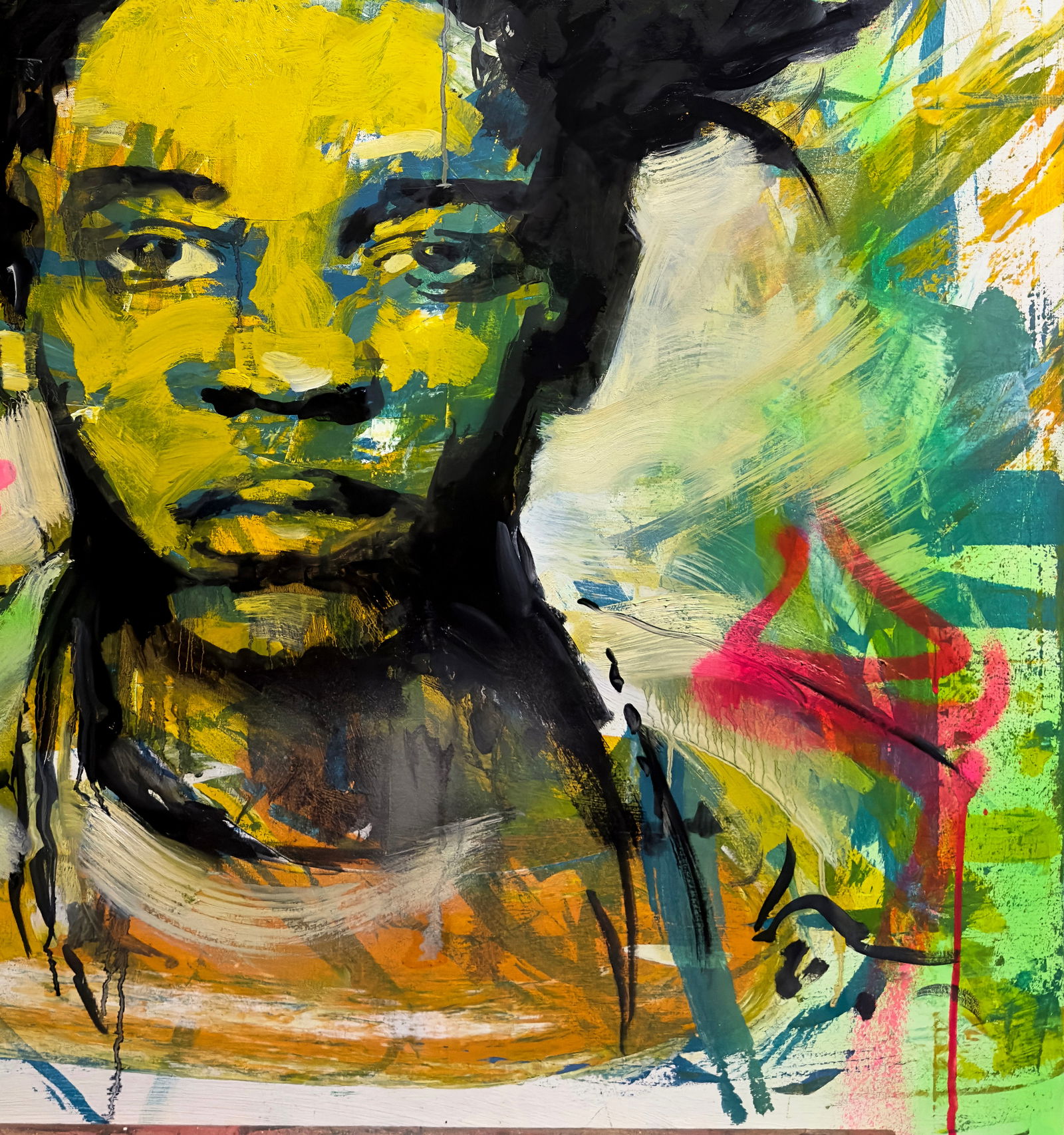 Acrylic painting Neon Pulsation Anatoliy Menkiv - 6