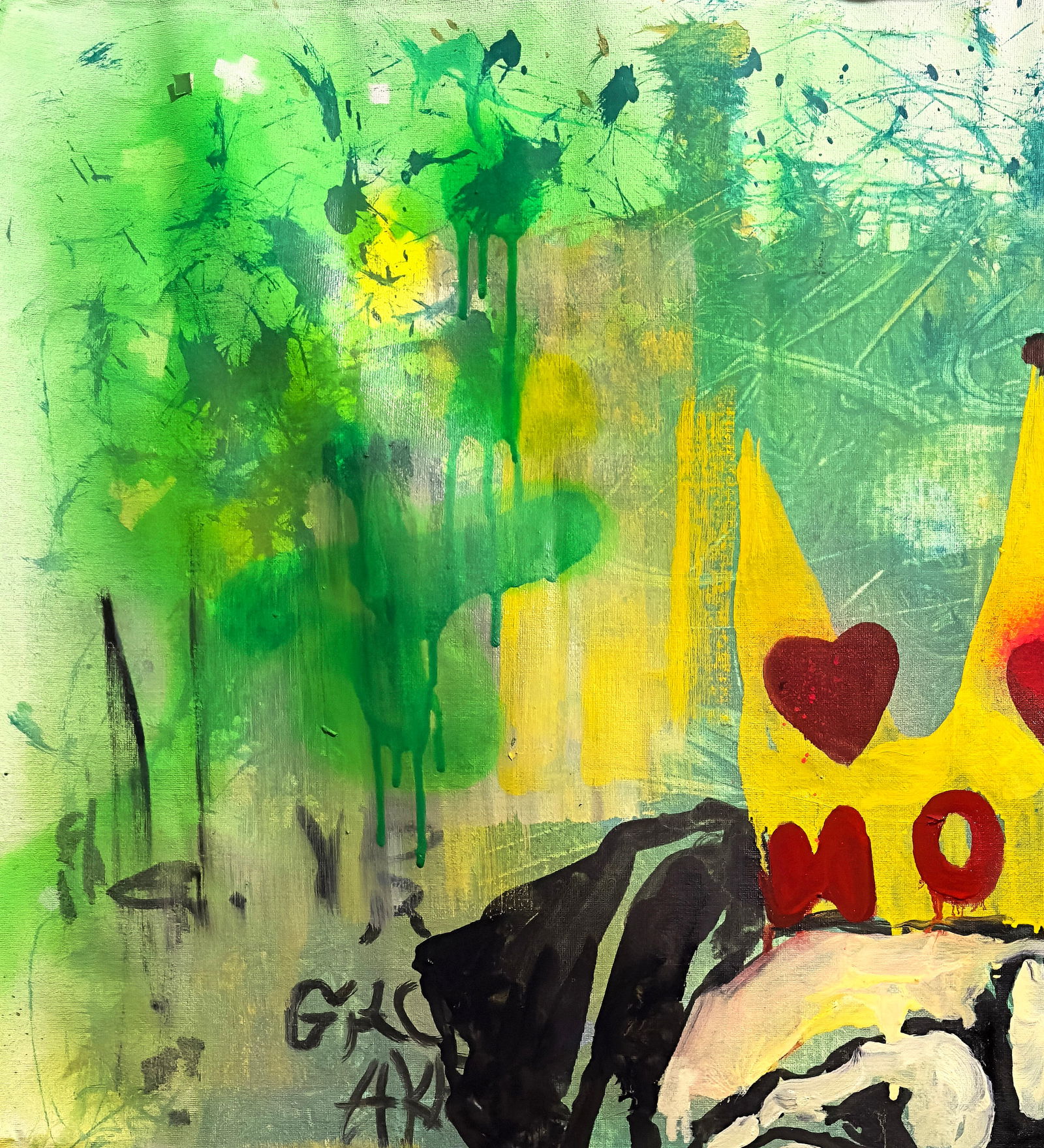 Acrylic painting Pug Anatoliy Menkiv - 2