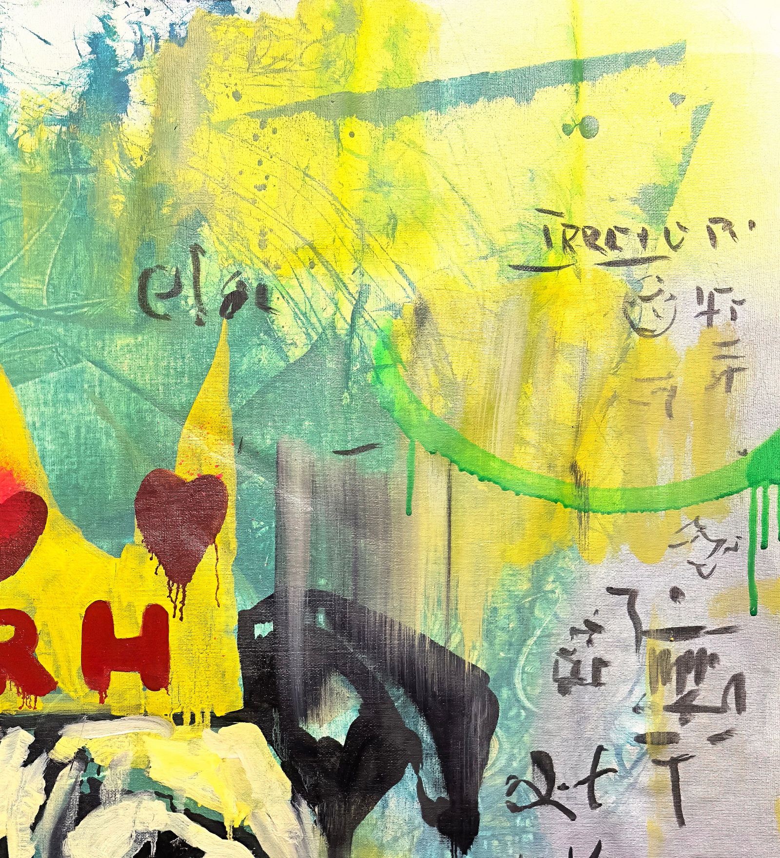 Acrylic painting Pug Anatoliy Menkiv - 4