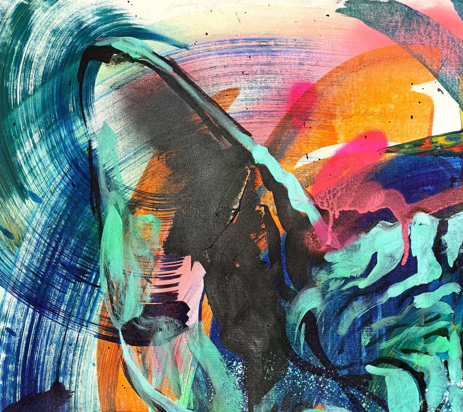 Acrylic painting Sphinx Anatoliy Menkiv - 6