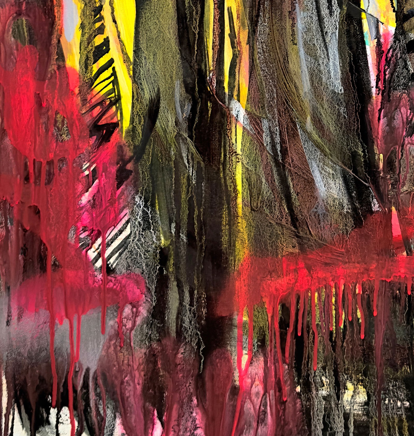 Acrylic painting Three Bulls Anatoliy Menkiv - 4