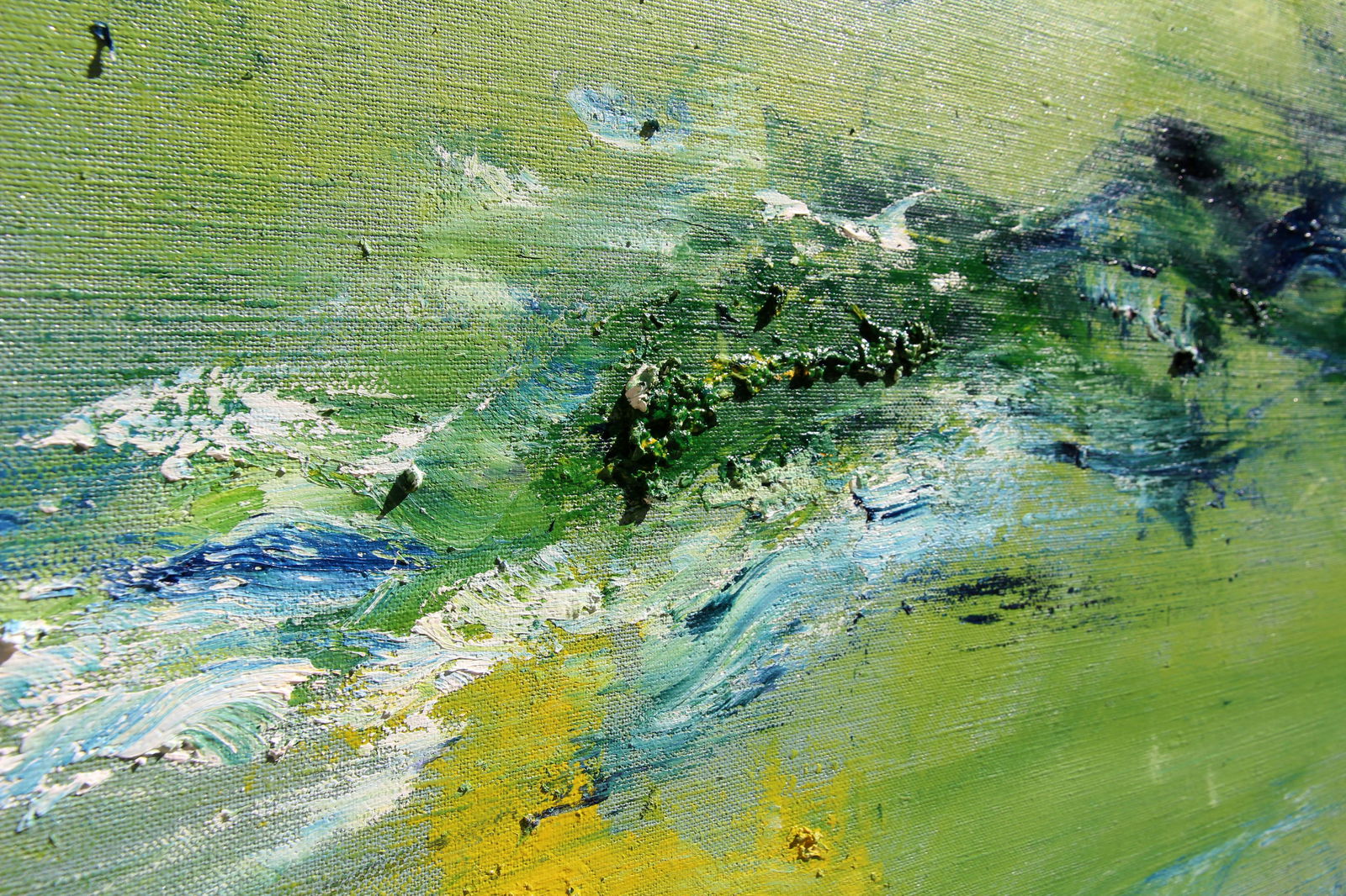 Oil painting City on the river Anatoliy Menkiv - 4