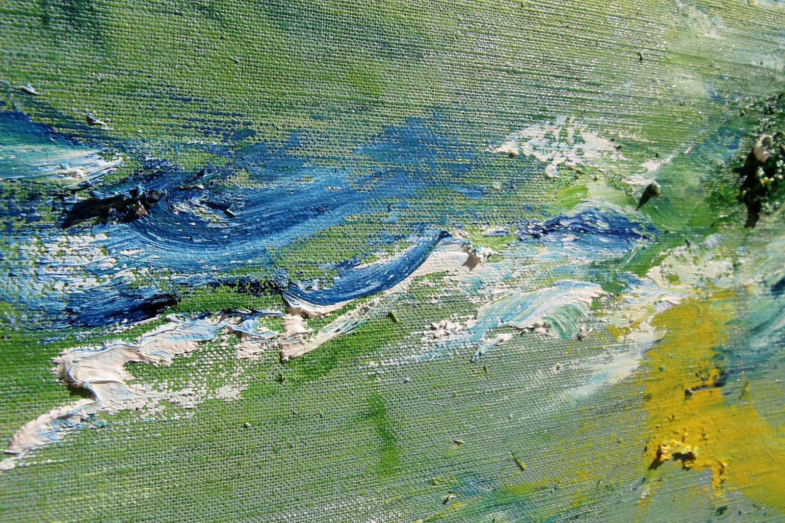 Oil painting City on the river Anatoliy Menkiv - 5