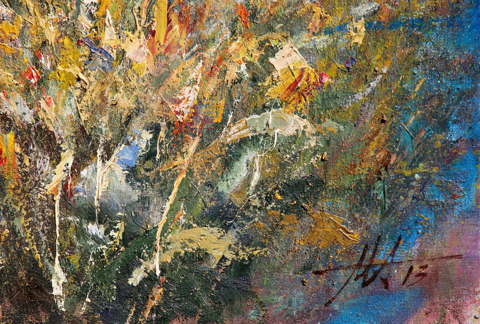 Oil painting Evening Anatoliy Menkiv - 5