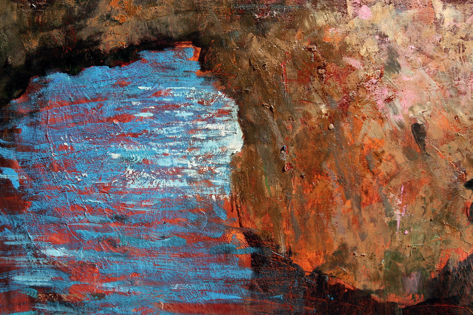 Oil painting Grotto Anatoliy Menkiv - 2