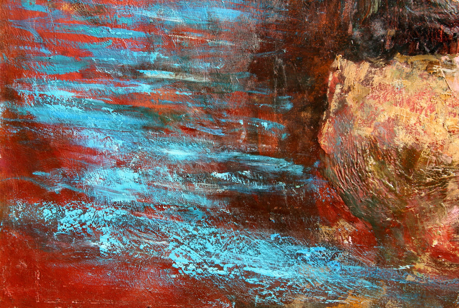 Oil painting Grotto Anatoliy Menkiv - 4