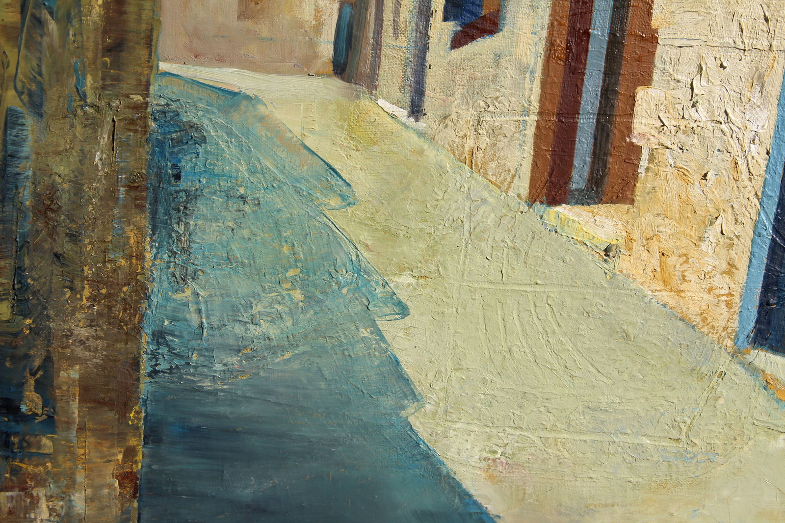 Oil painting Quiet Street Anatoliy Menkiv - 4