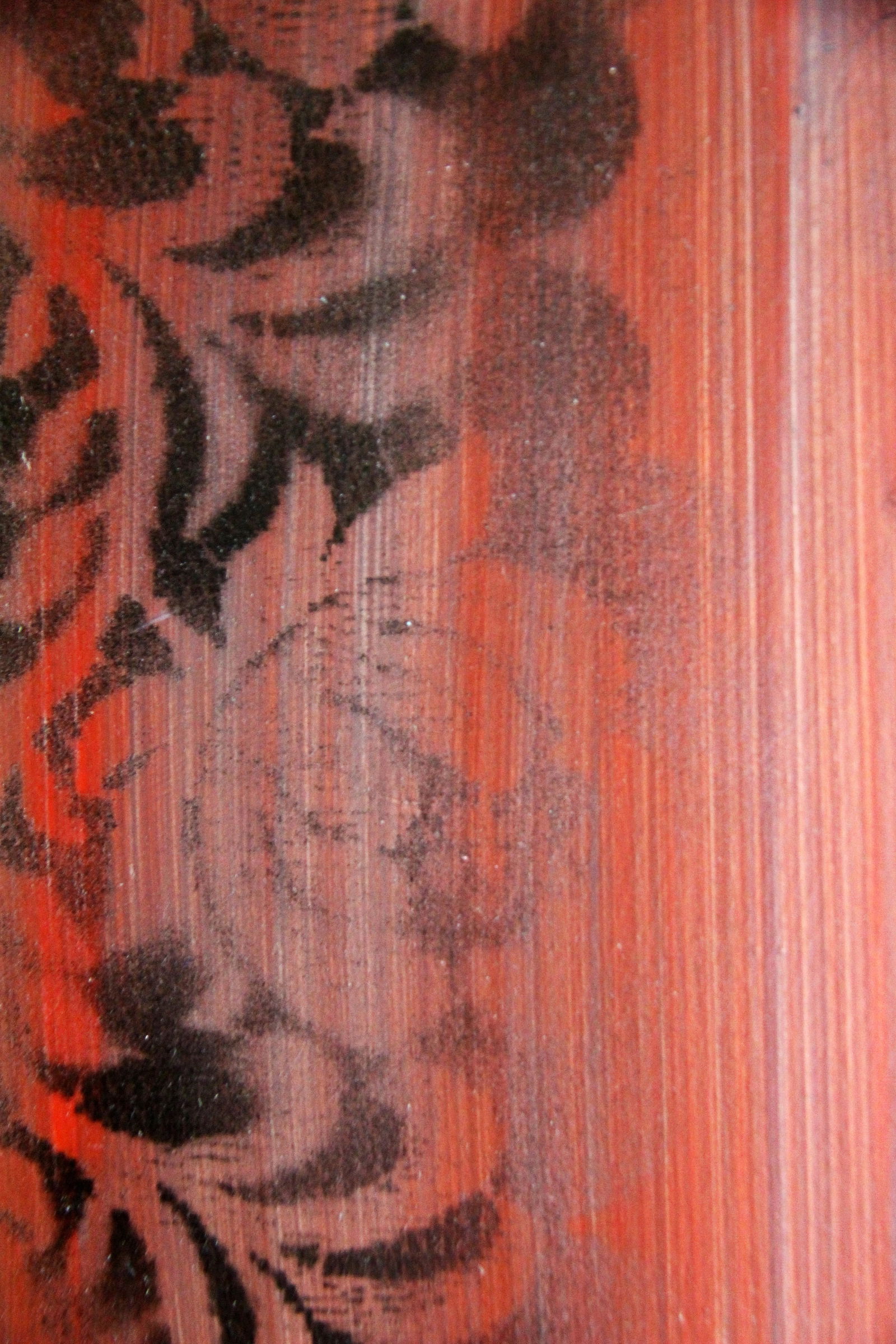 Acrylic painting Black ornament Anatoliy Menkiv - 2