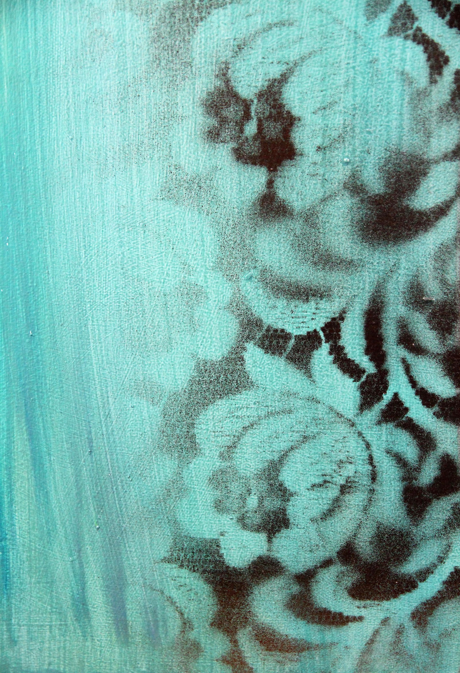 Acrylic painting Black ornament Anatoliy Menkiv - 6