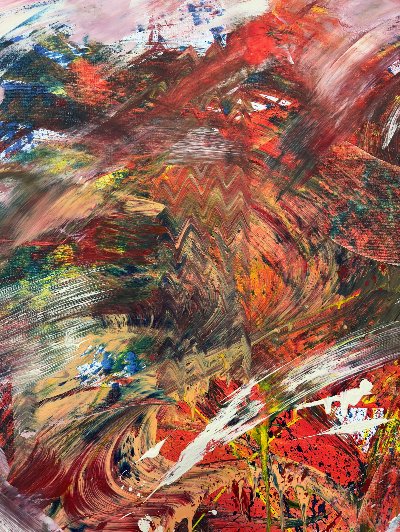 Acrylic painting Dance of Emotion Anatoliy Menkiv - 5