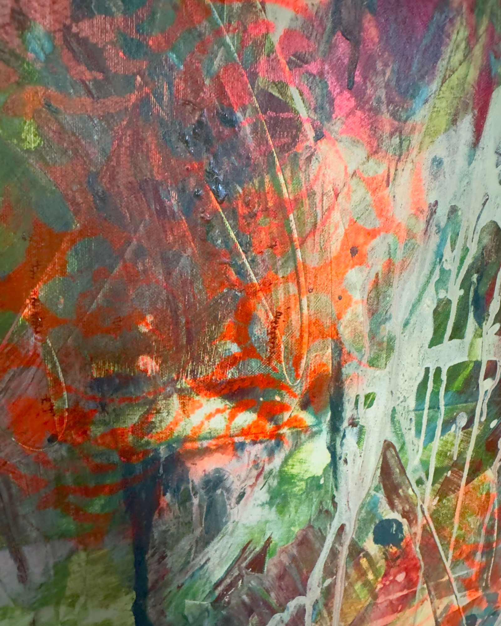 Acrylic painting Fast paced life Anatoliy Menkiv - 4