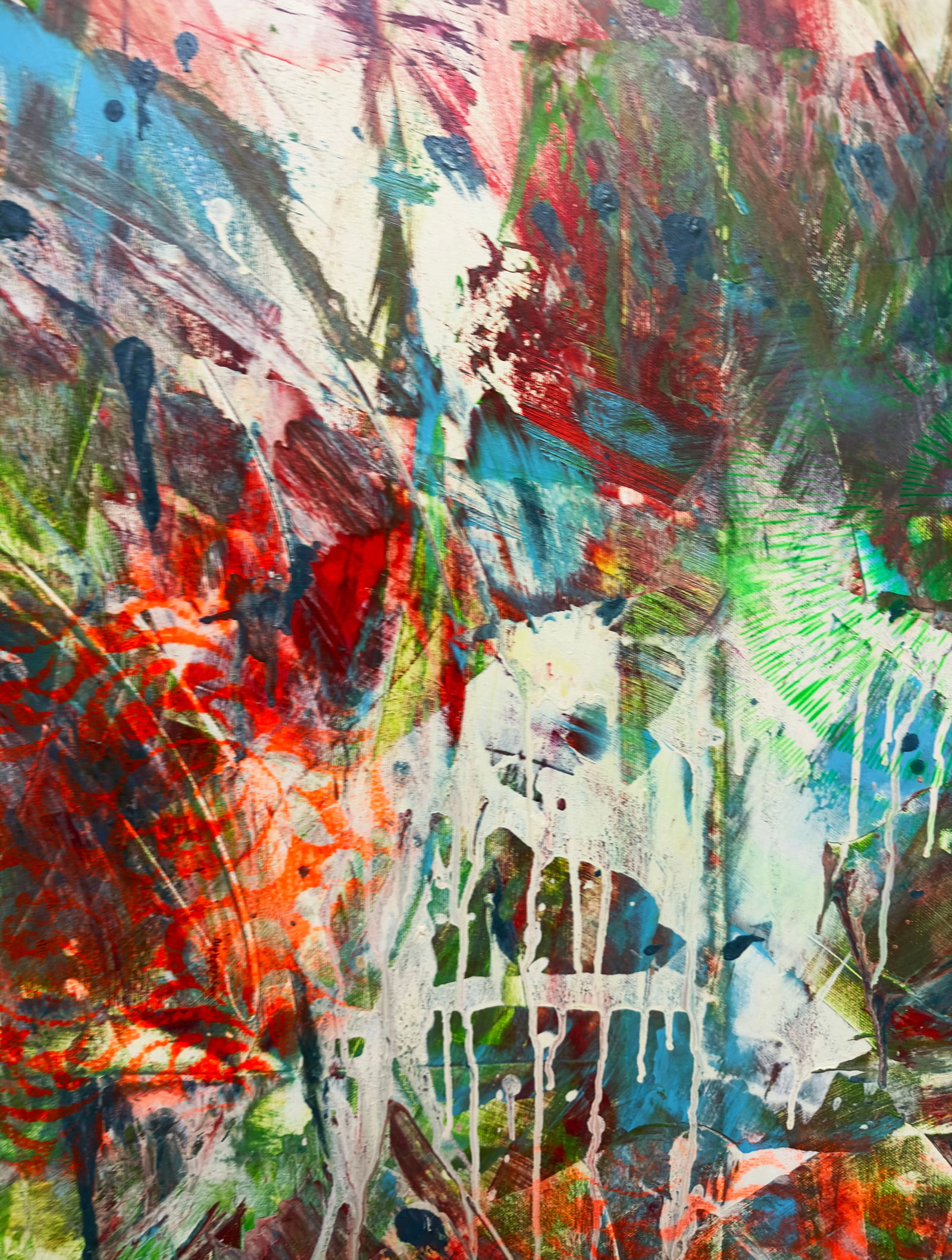 Acrylic painting Fast paced life Anatoliy Menkiv - 7