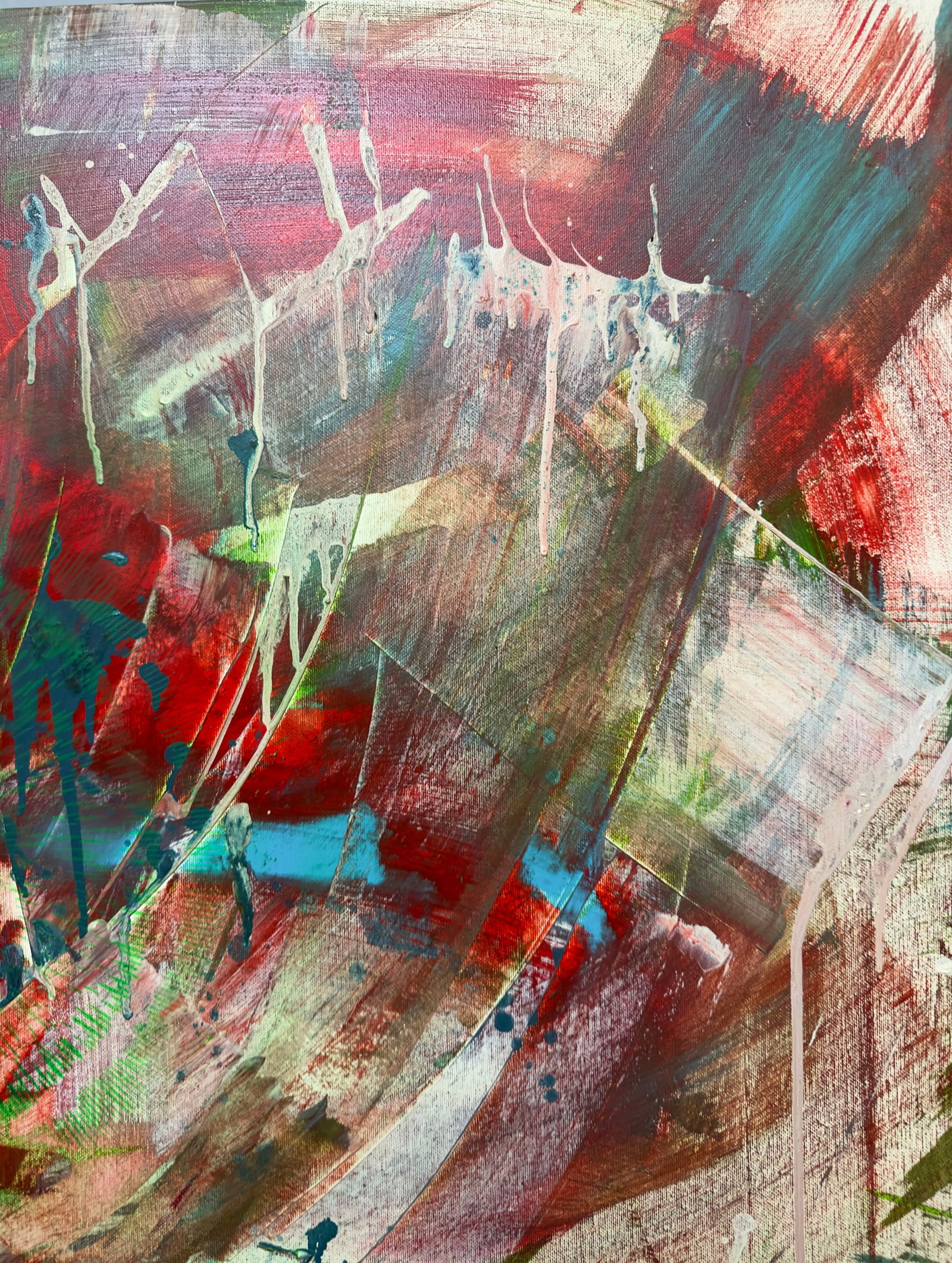 Acrylic painting Fast paced life Anatoliy Menkiv - 8