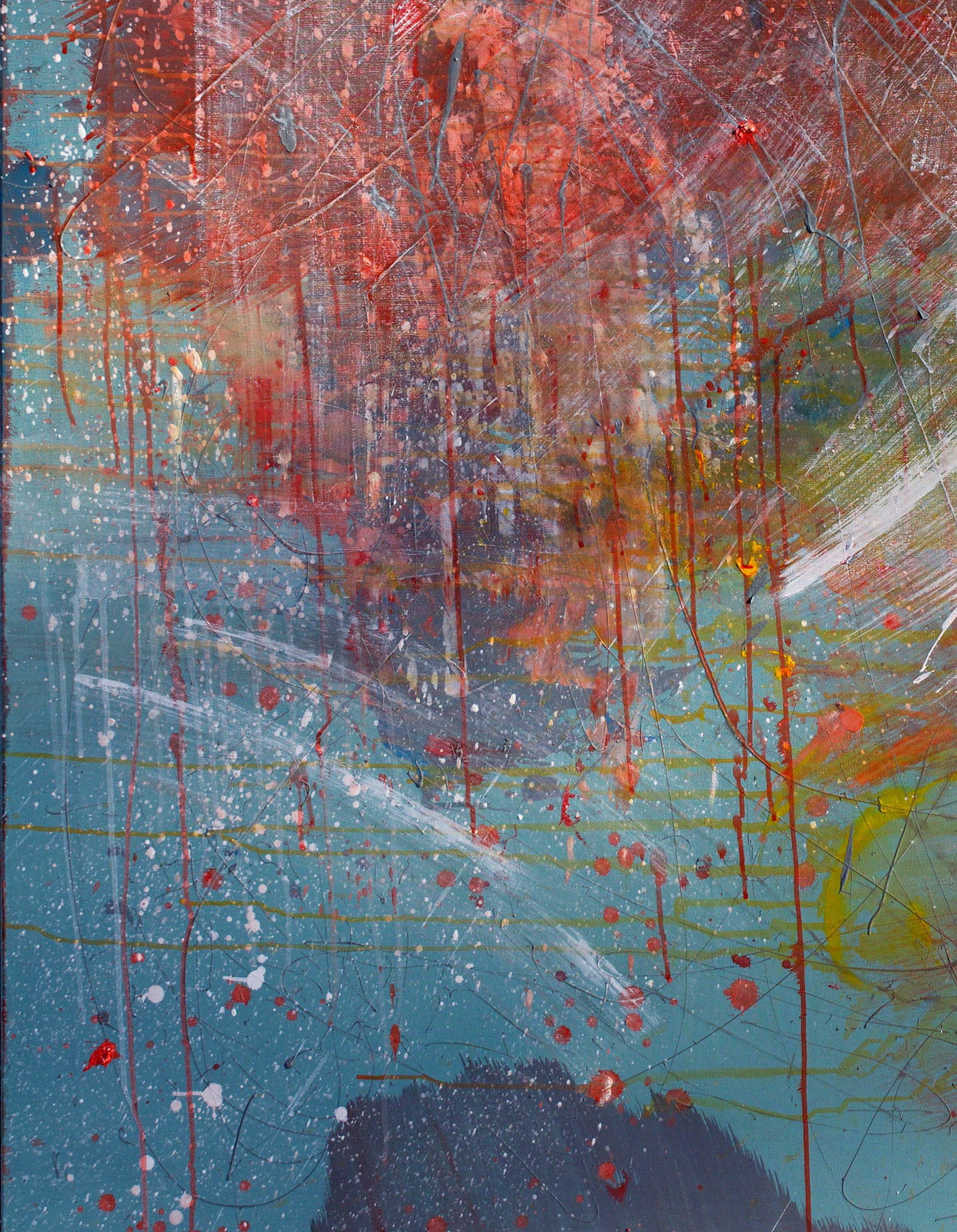 Oil painting Evolutionary episode Anatoliy Menkiv - 3