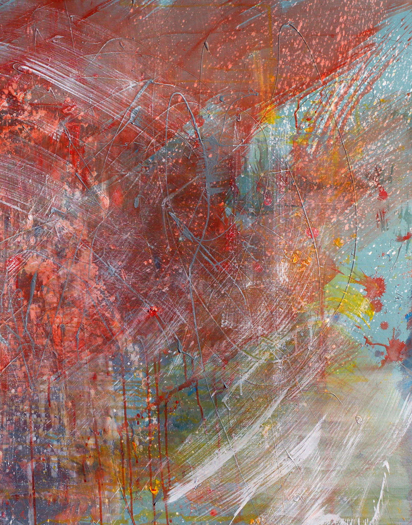 Oil painting Evolutionary episode Anatoliy Menkiv - 4