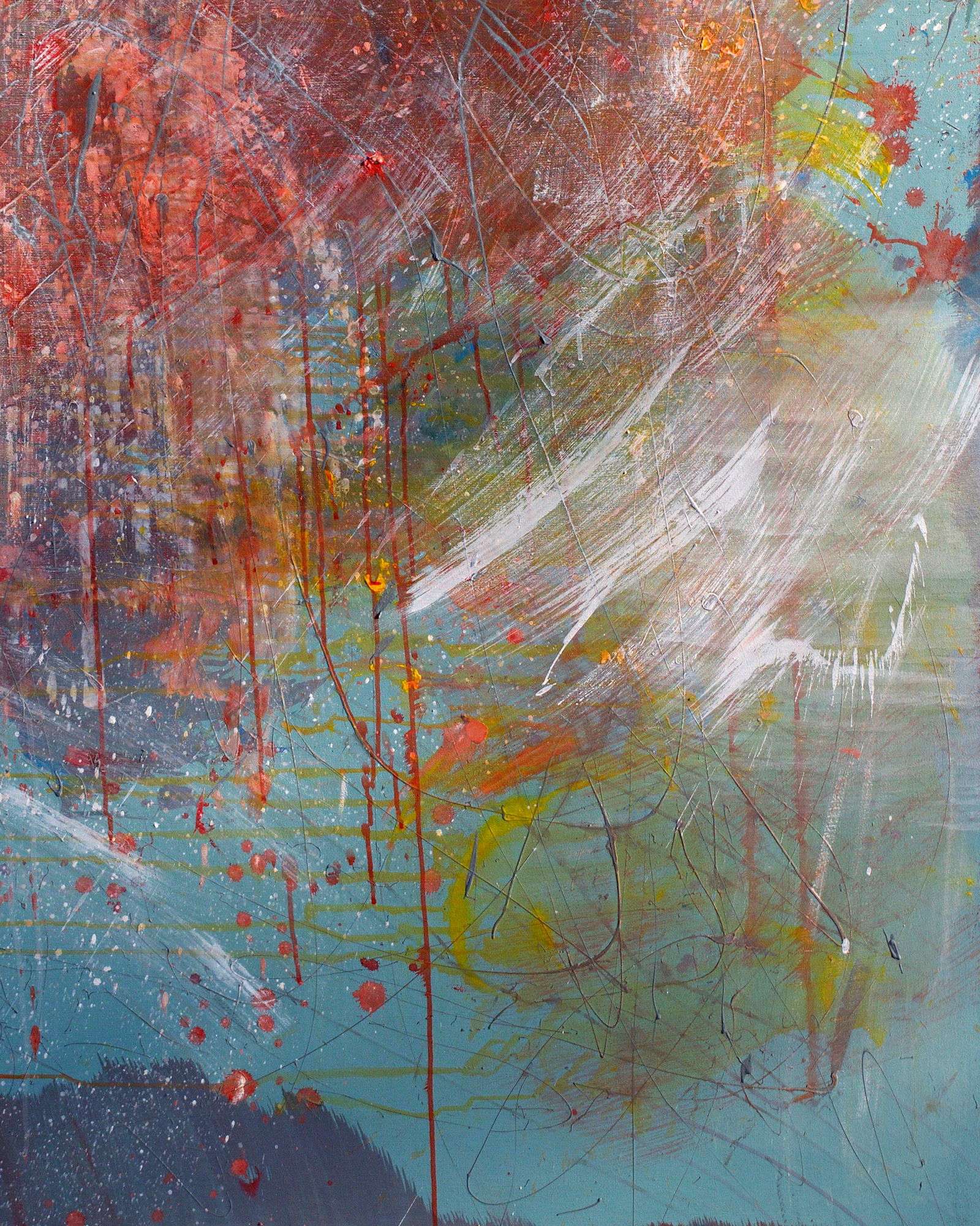 Oil painting Evolutionary episode Anatoliy Menkiv - 5