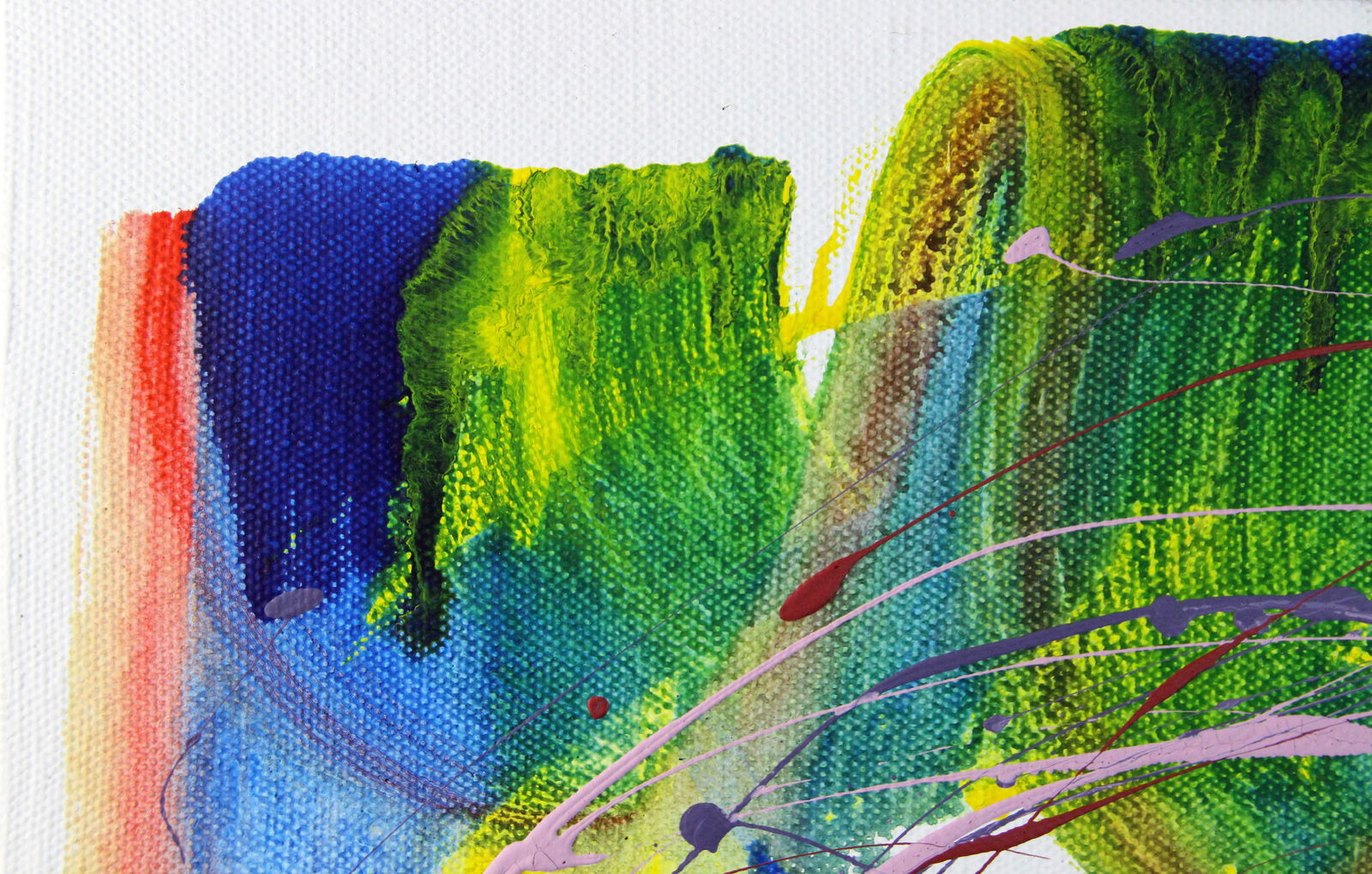 Acrylic painting Green Crown Anatoliy Menkiv - 2