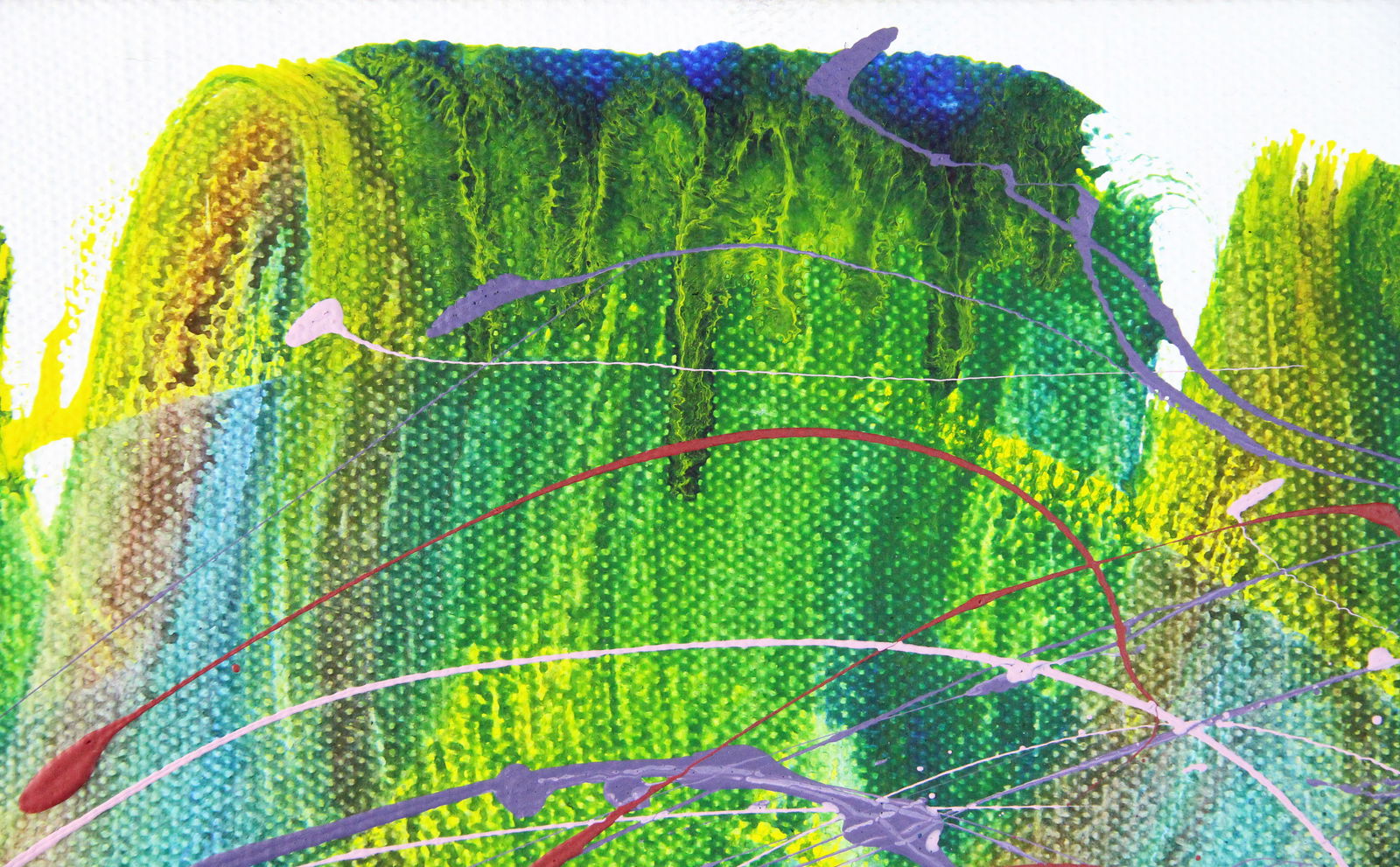 Acrylic painting Green Crown Anatoliy Menkiv - 3